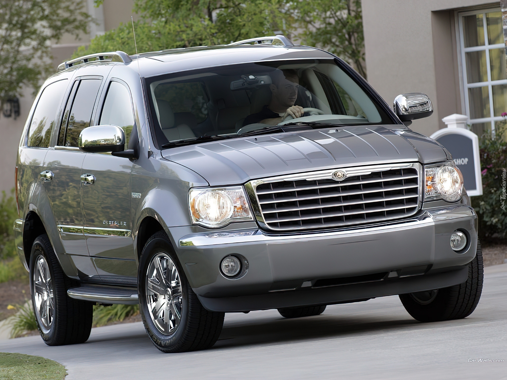 Chrysler Aspen, Halogeny, Grill
