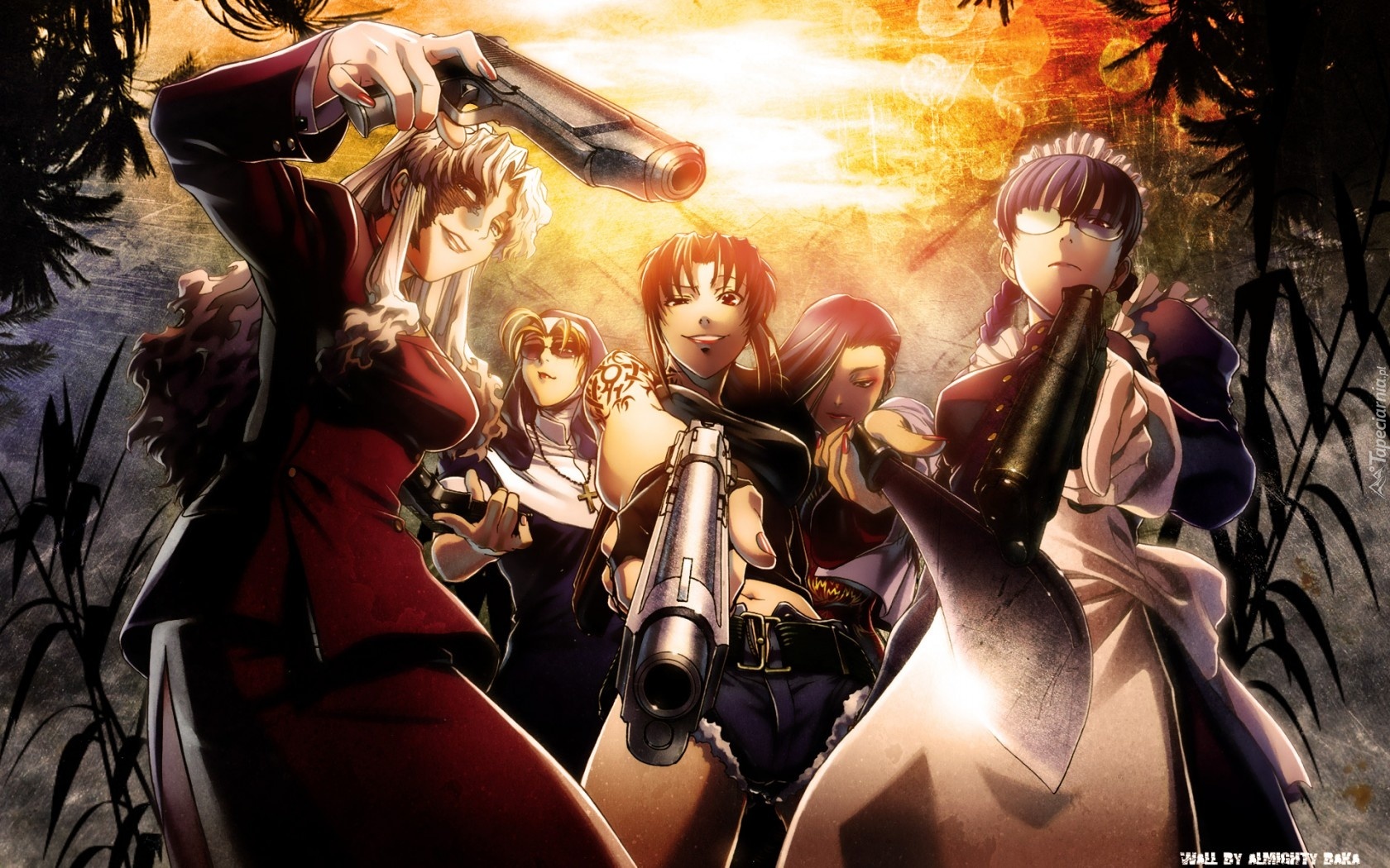 Black Lagoon, Revy, Pistolet