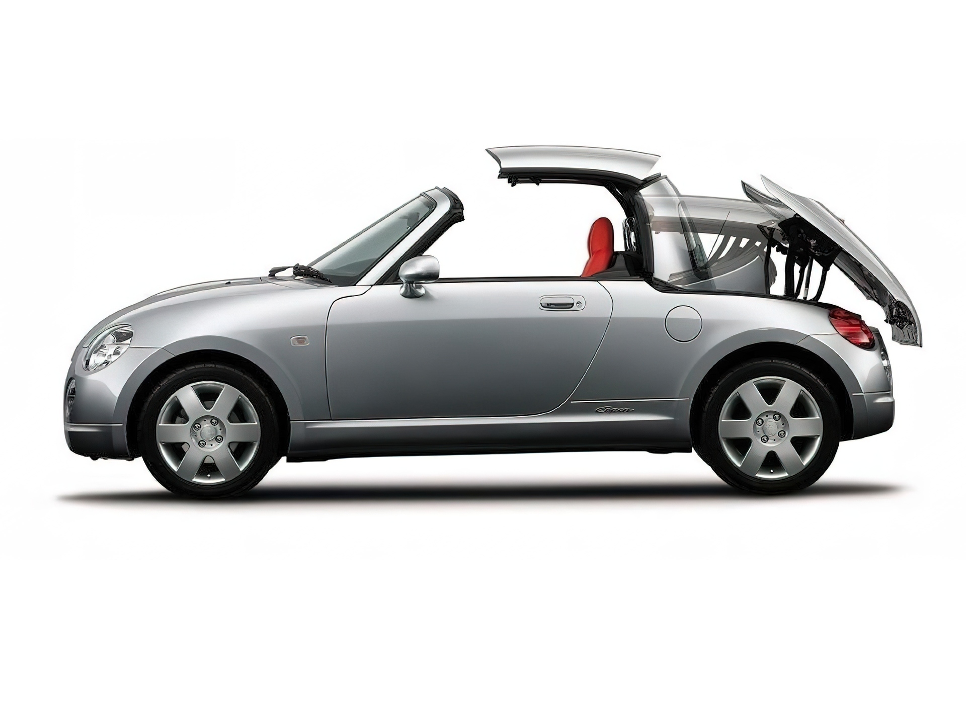 Daihatsu Copen, Składany, Dach