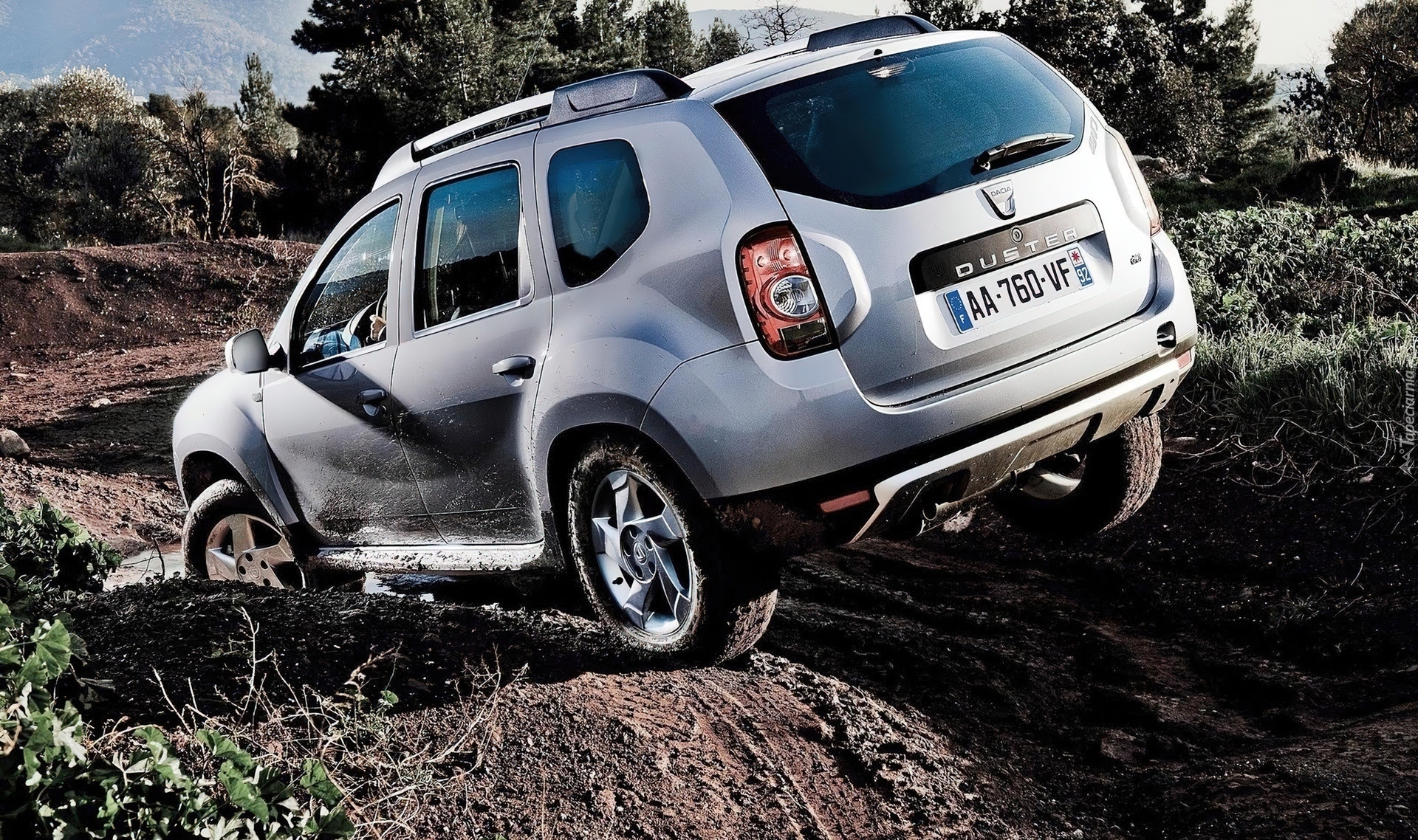 Dacia Duster, Błoto, 4x4