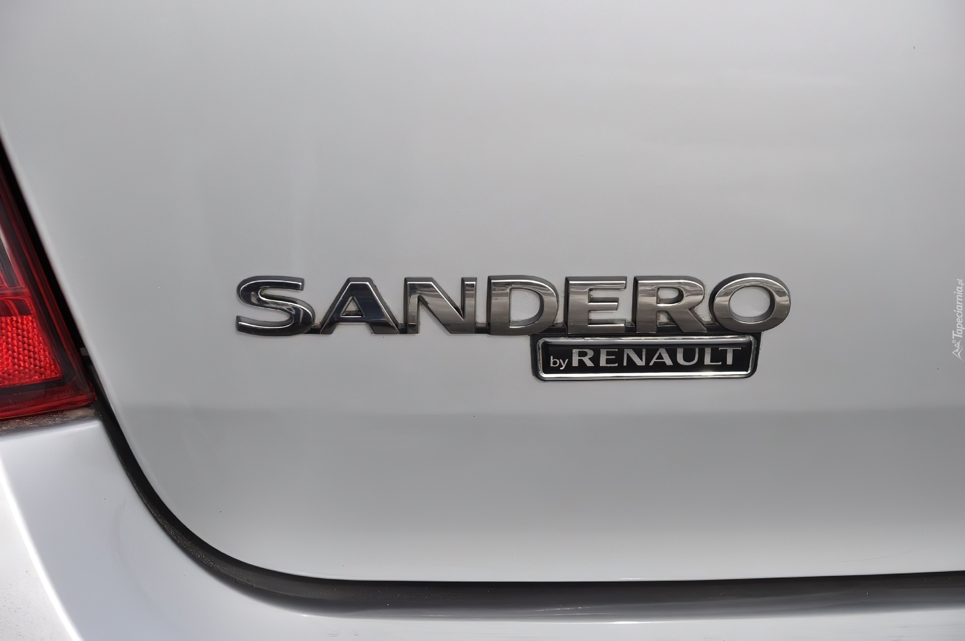 Emblemat, Sandero, By, Renault