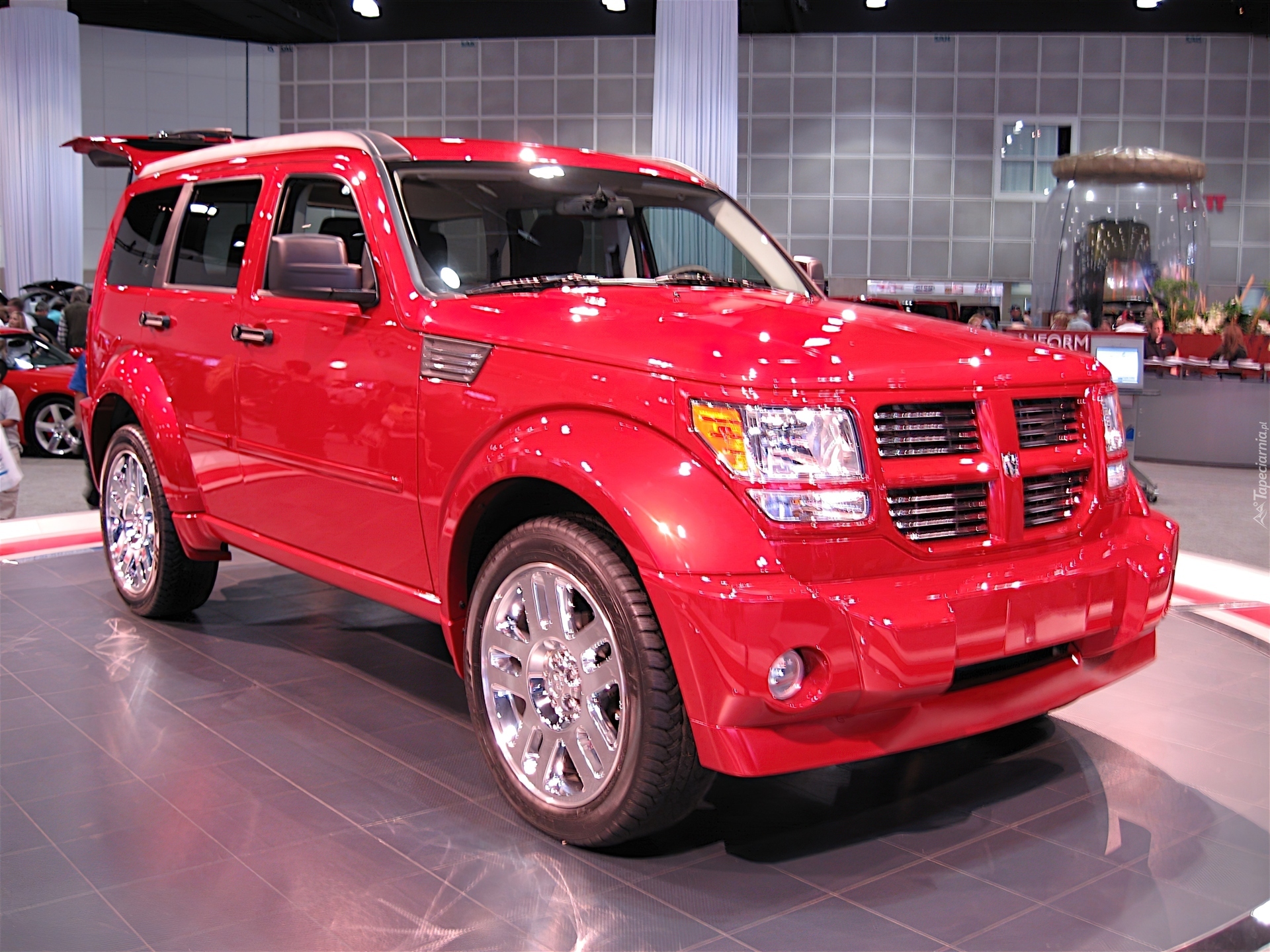 Prezentacja, Dodge Nitro, Zderzak