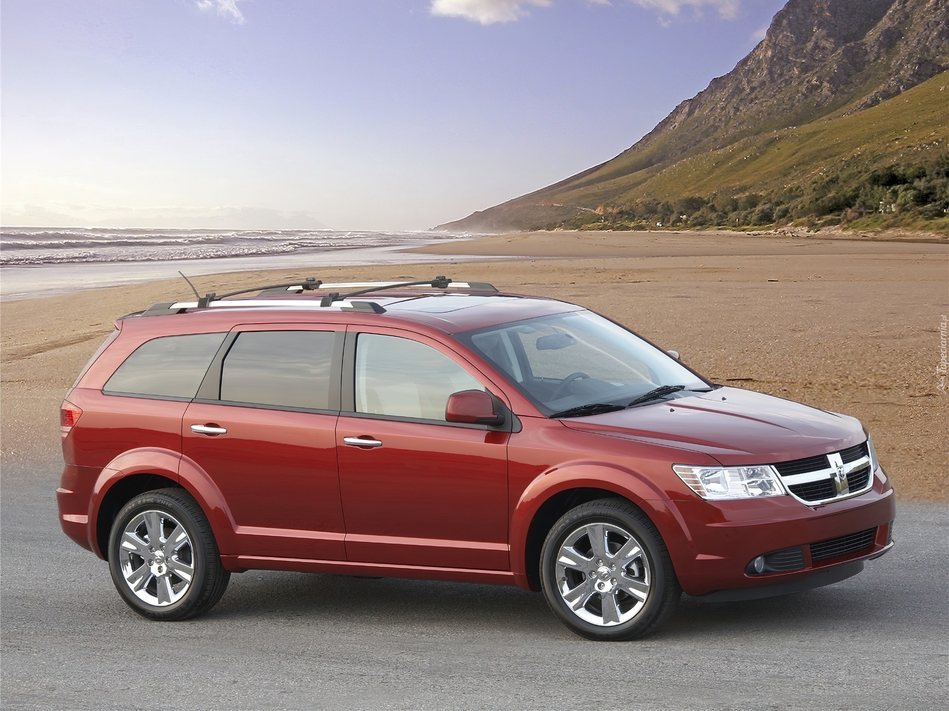 Dodge Journey, Napęd, 4x4, Plaża