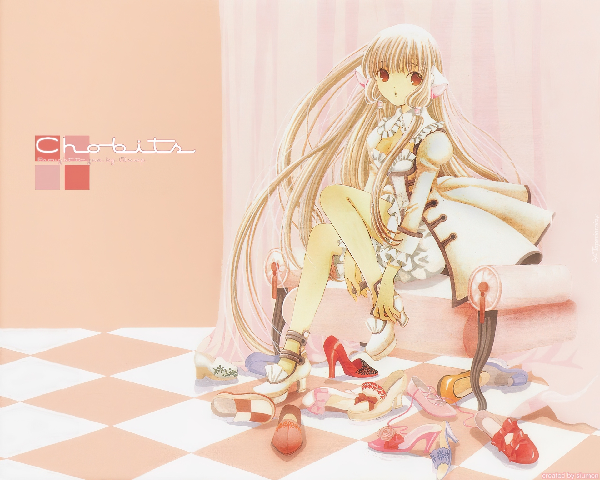 Chobits, Chii, Buty, Spojrzenie