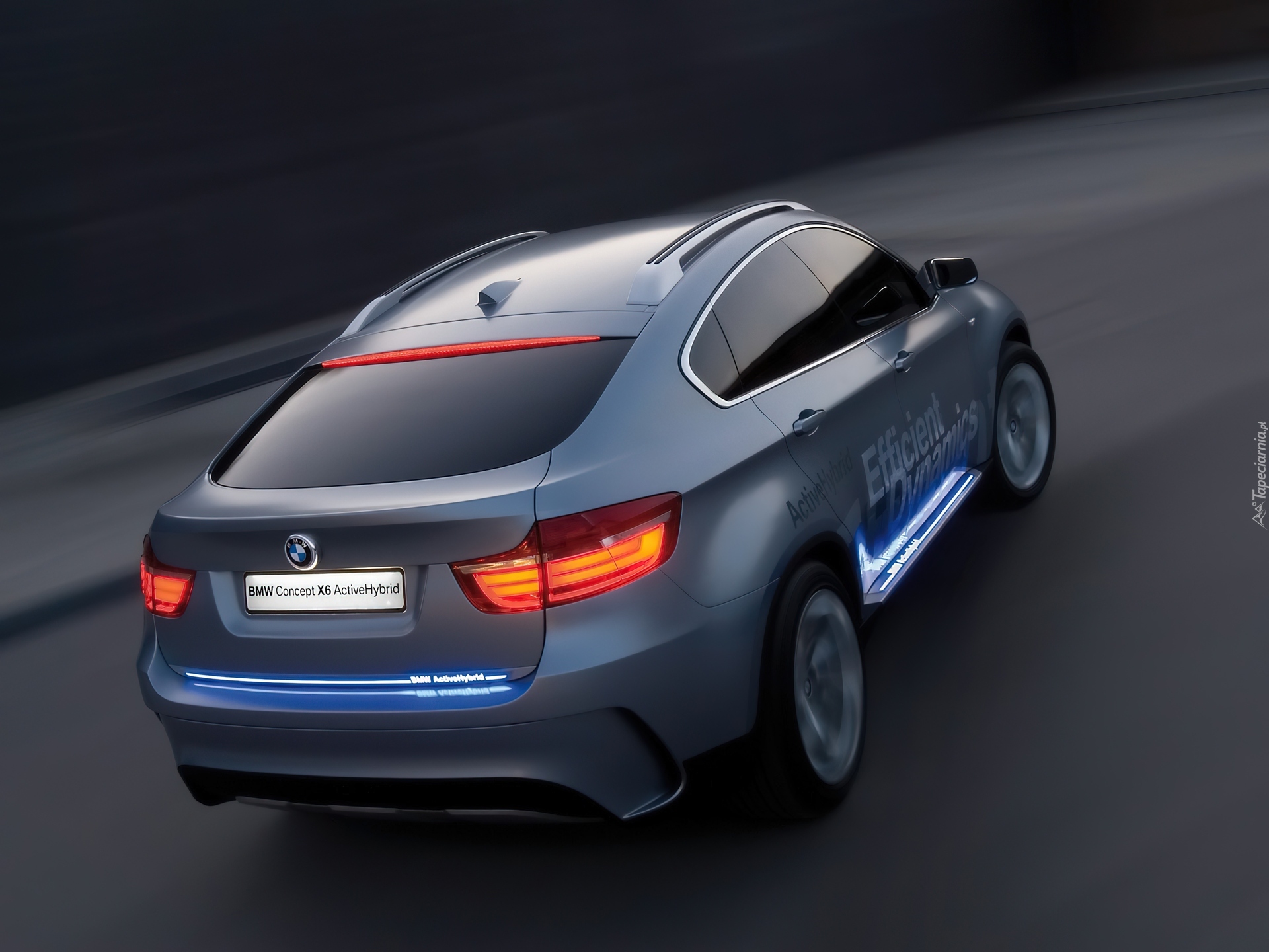 BMW X6, Neonowe, Lampy