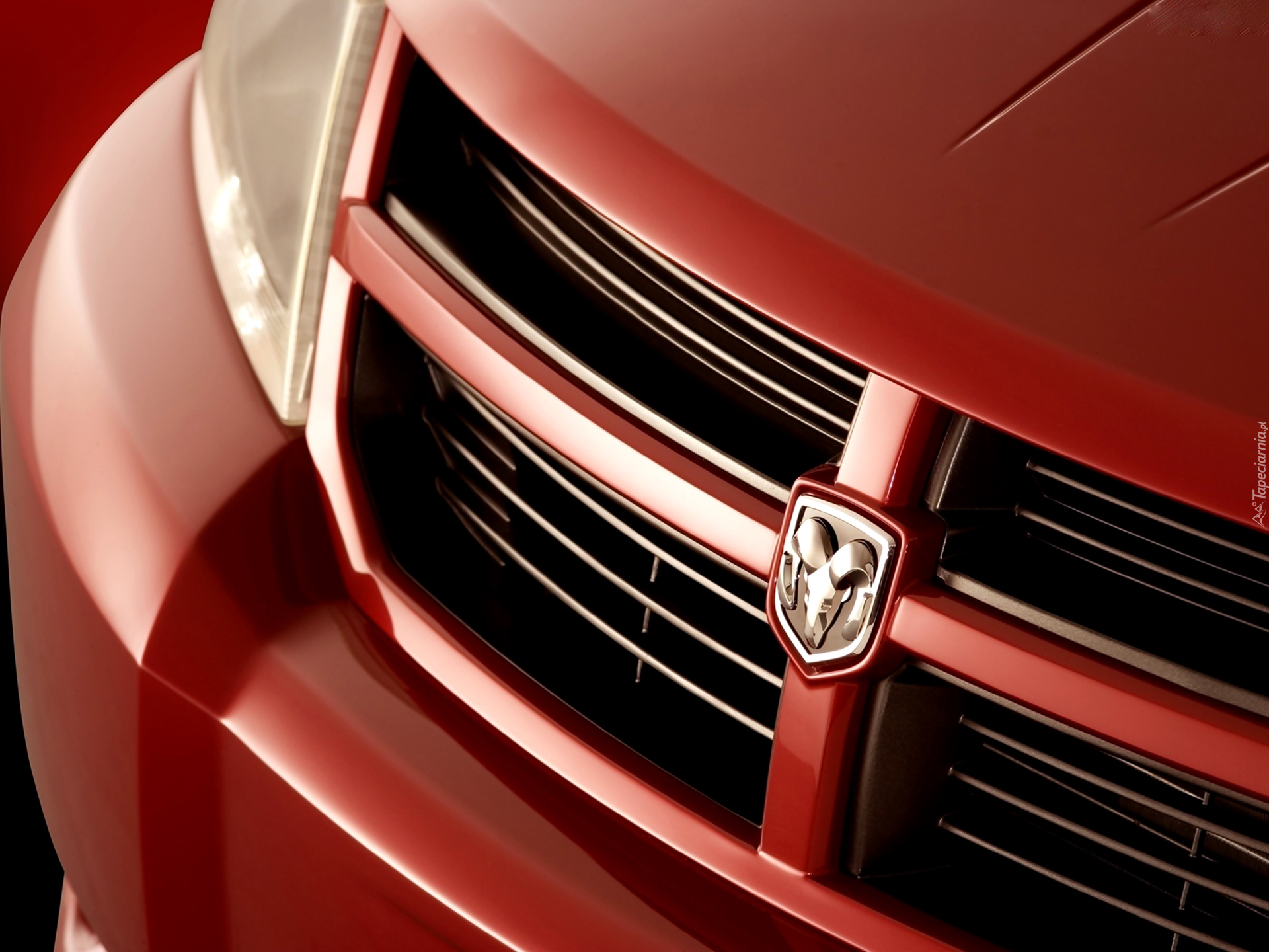 Emblemat, Dodge Avenger, Grill