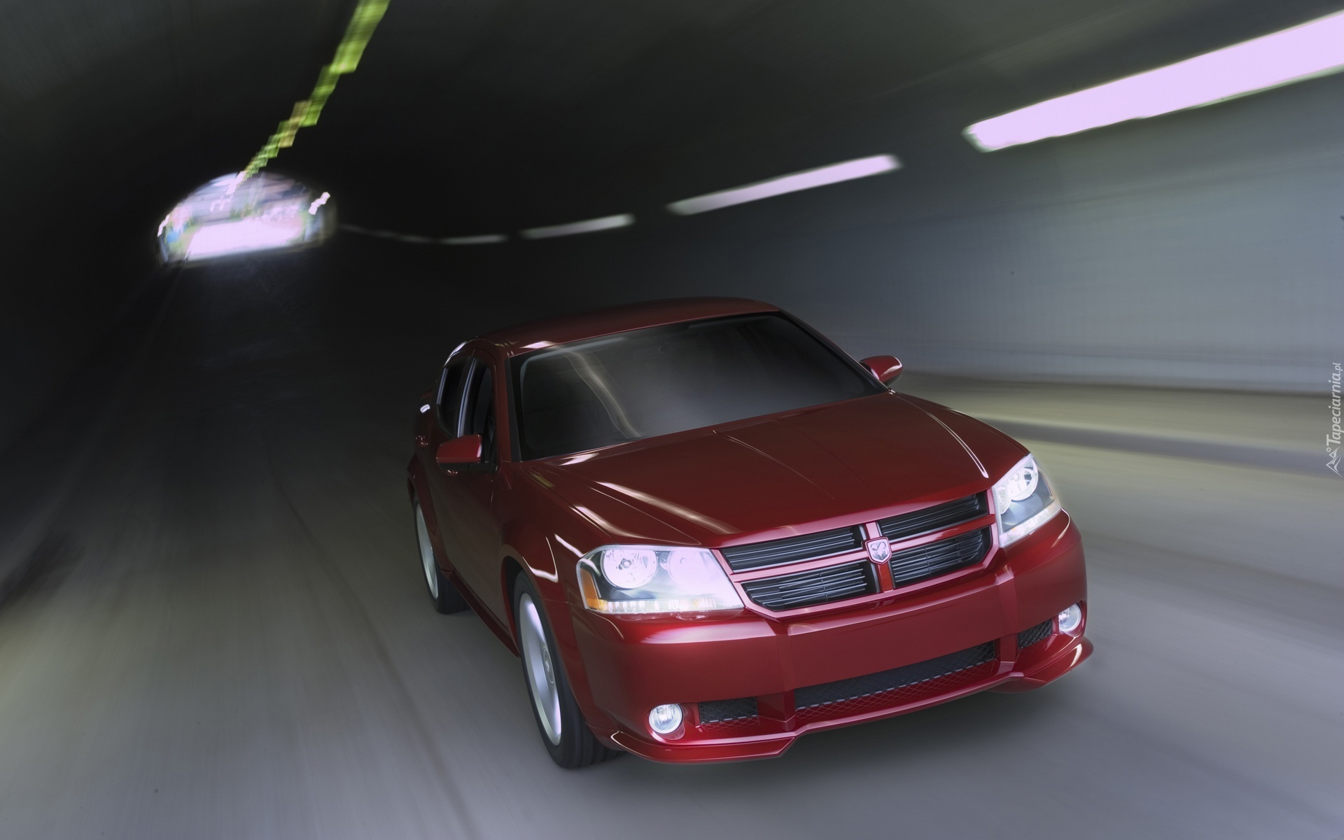 Dodge Avenger, Tunel, Światła