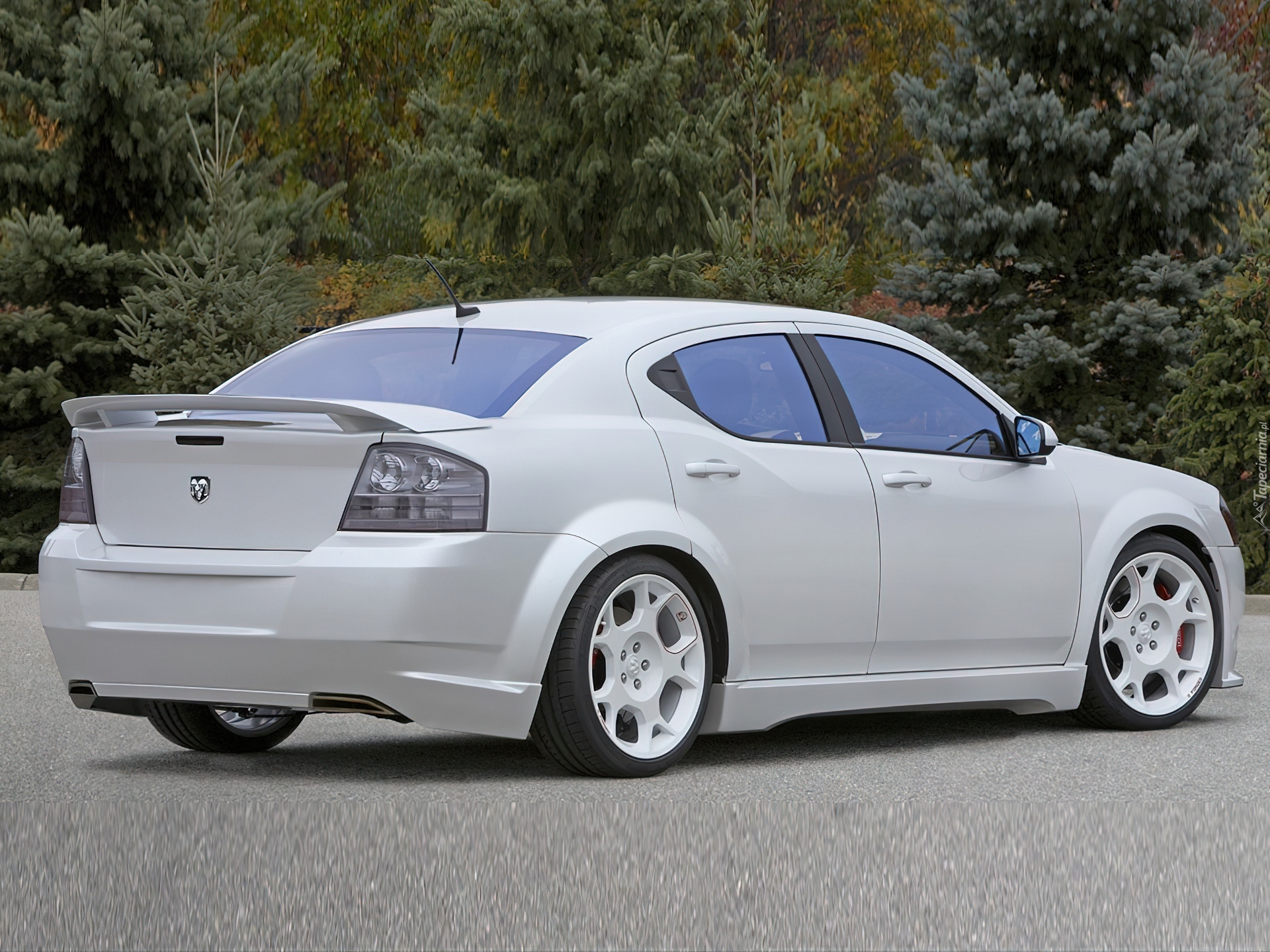 Dodge Avenger, Białe, Alufelgi