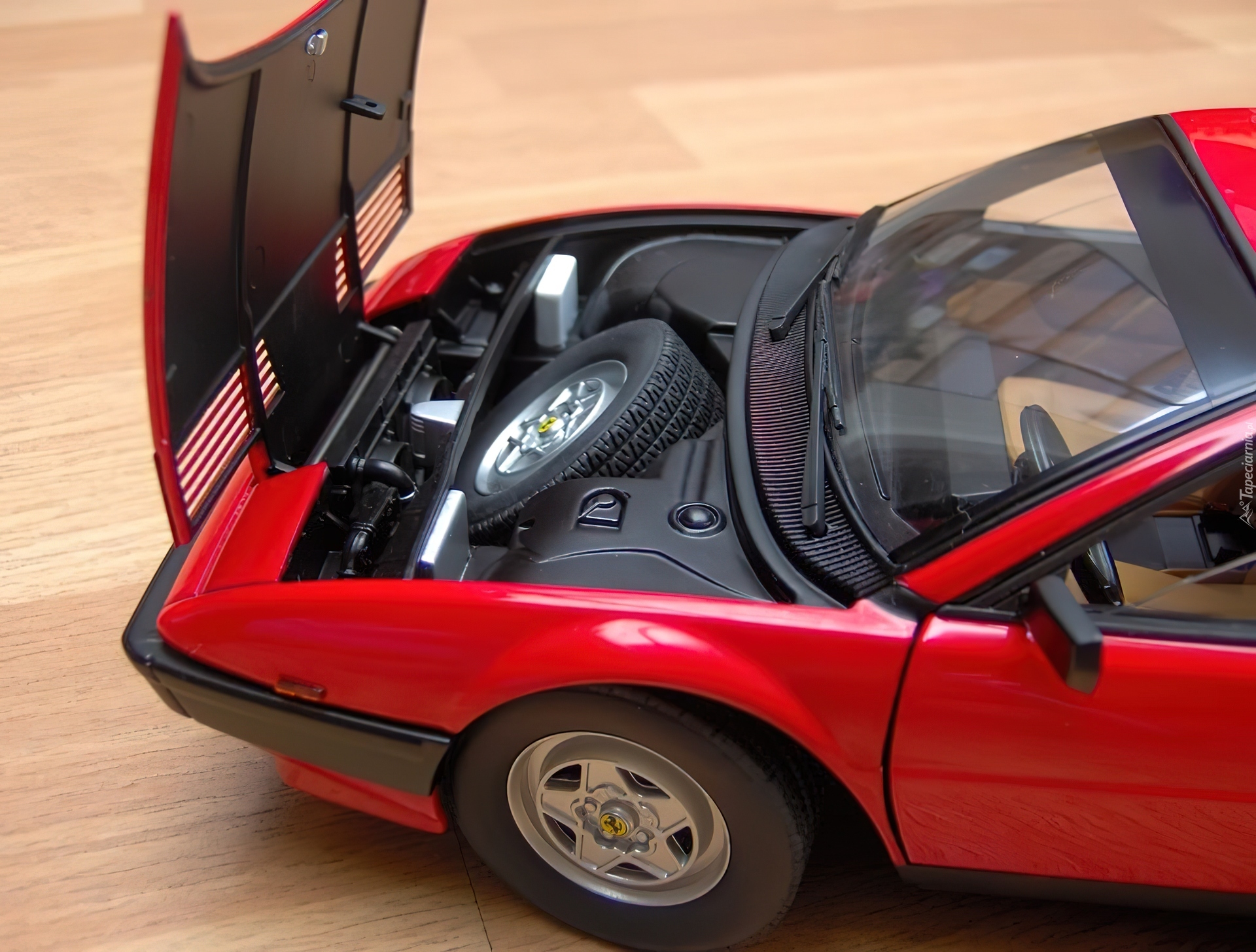 Model, Ferrari Mondial, Koło, Zapasowe