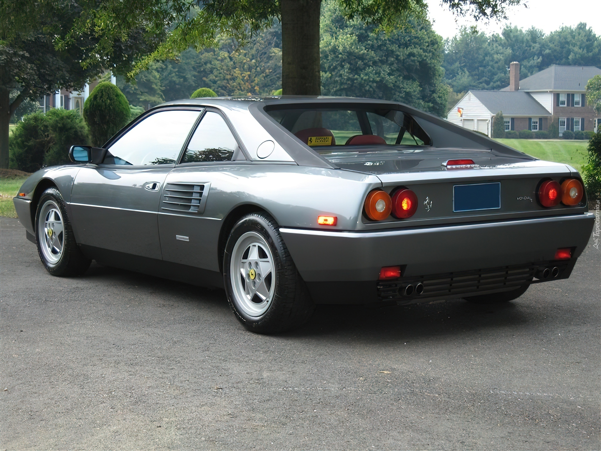 Ferrari Mondial, Lampy, Tył