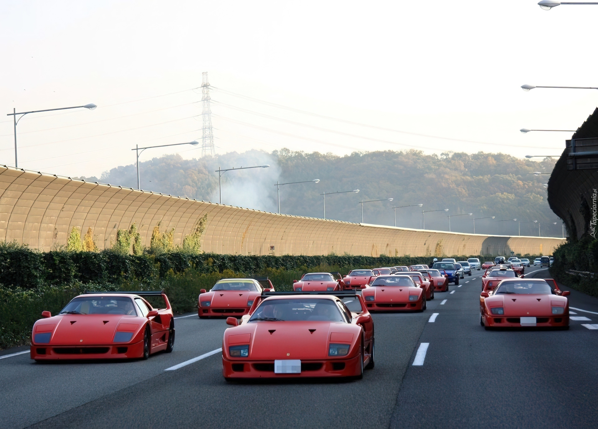 Ferrari F 40, Autostrada