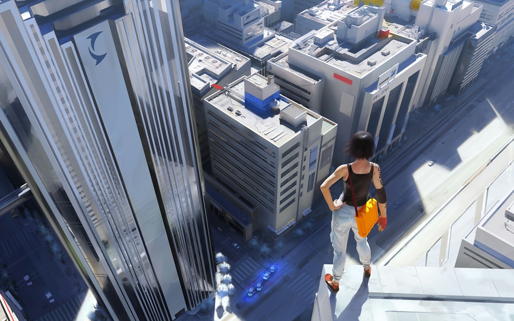 Mirrors Edge, Drapacze, Chmur