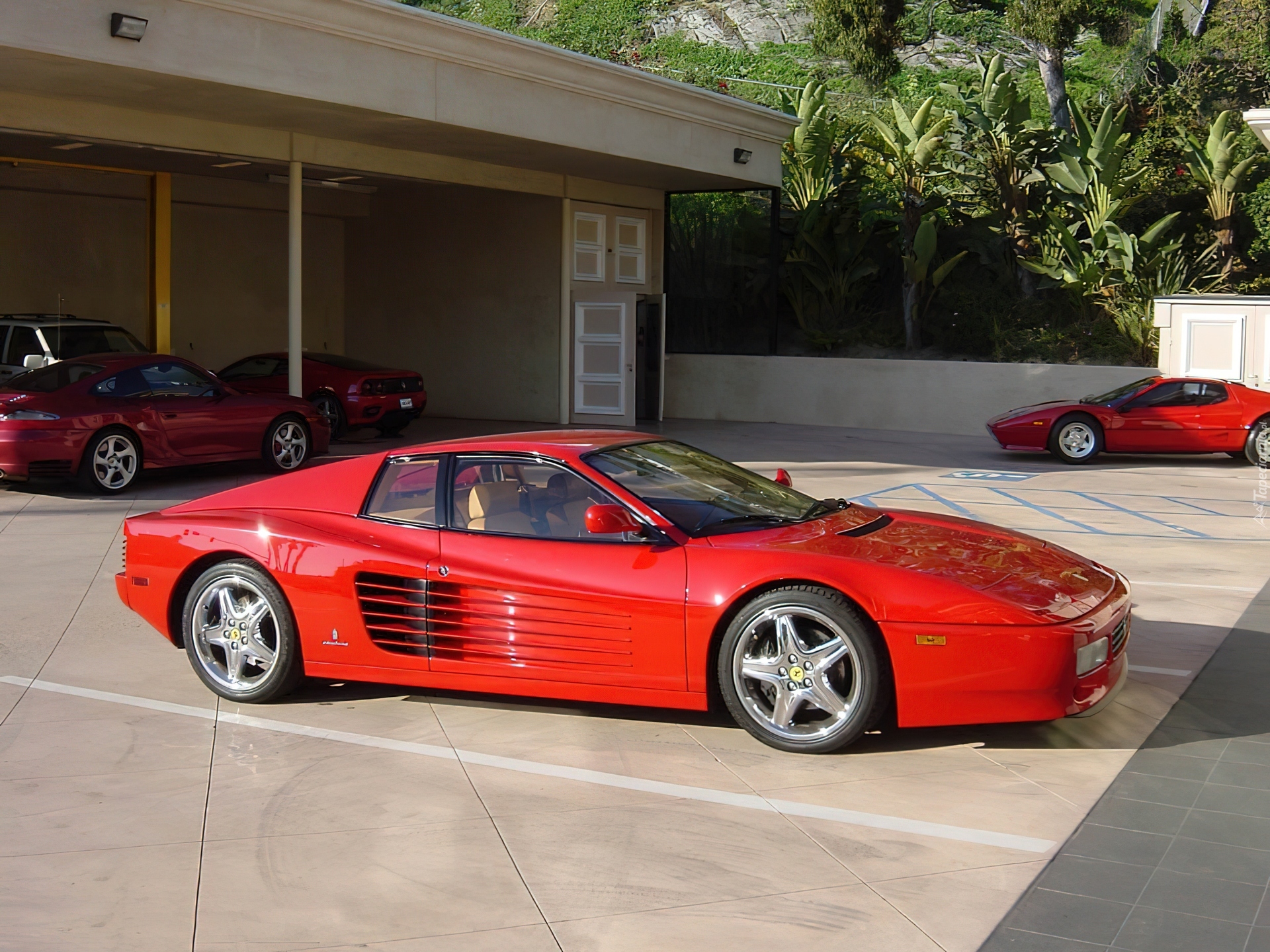 Ferrari Testarossa, Polerowane, Alufelgi