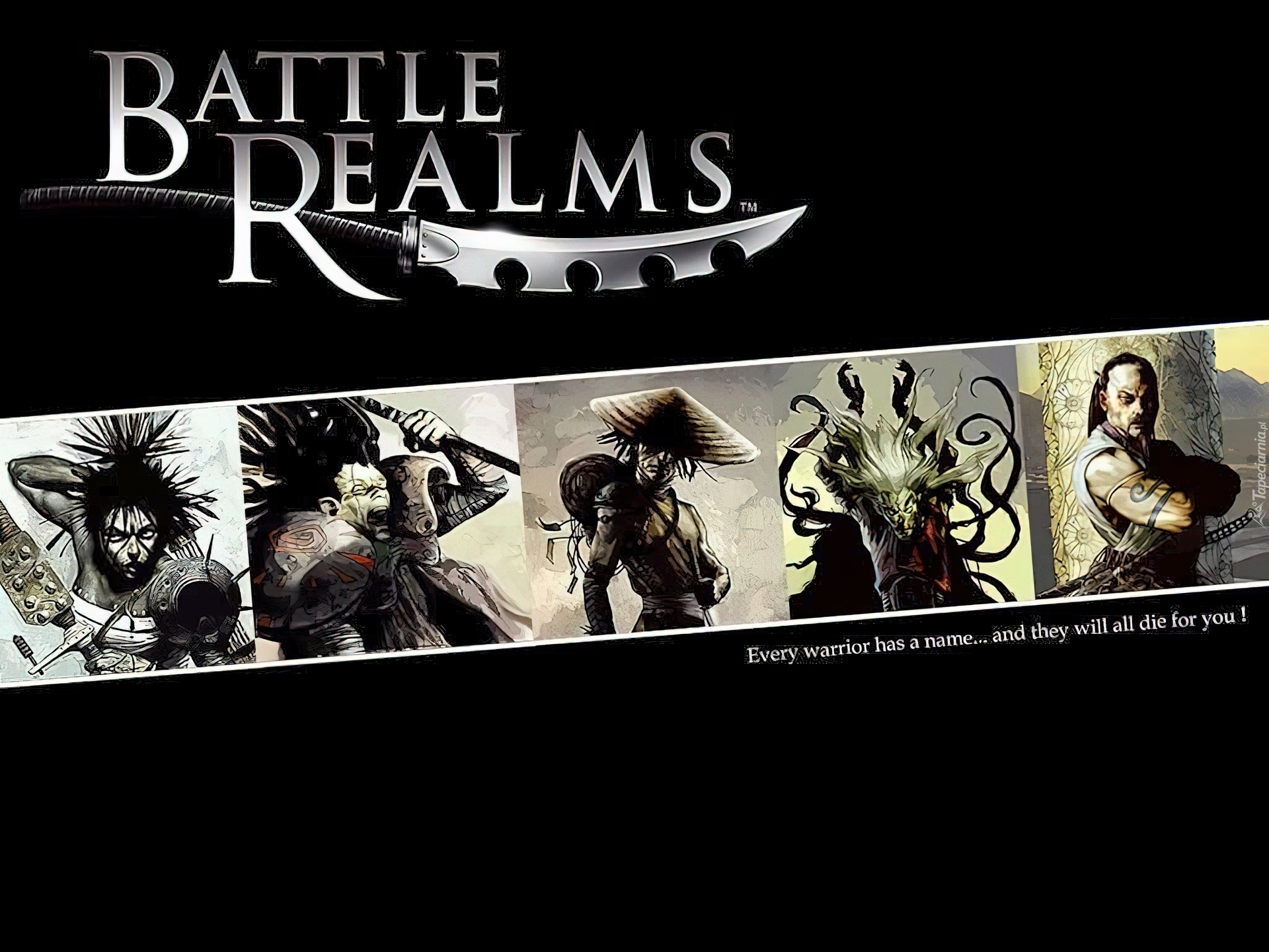 Battle Realms, Czarne, Tło