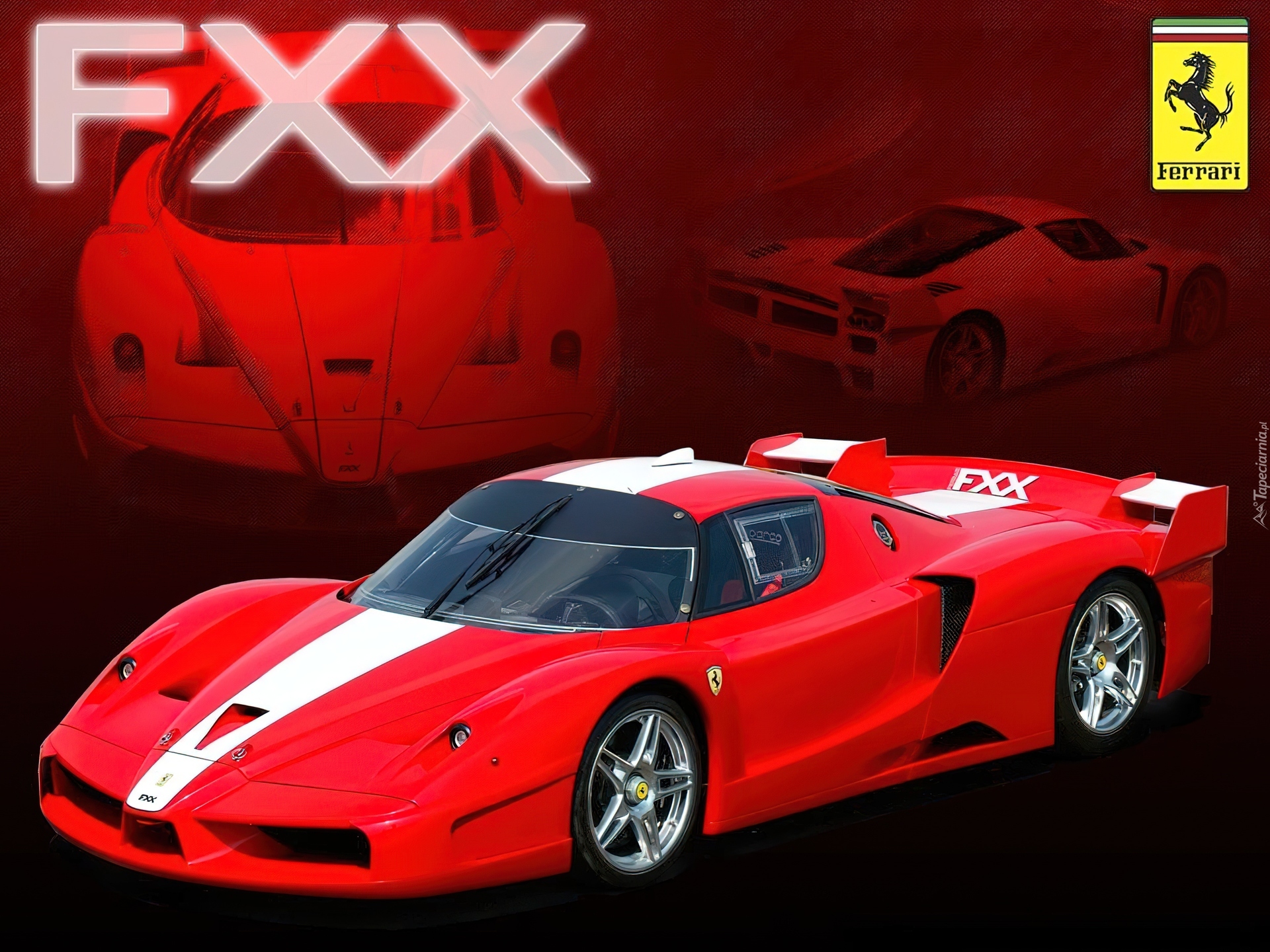 Ferrari FXX, Tapeta