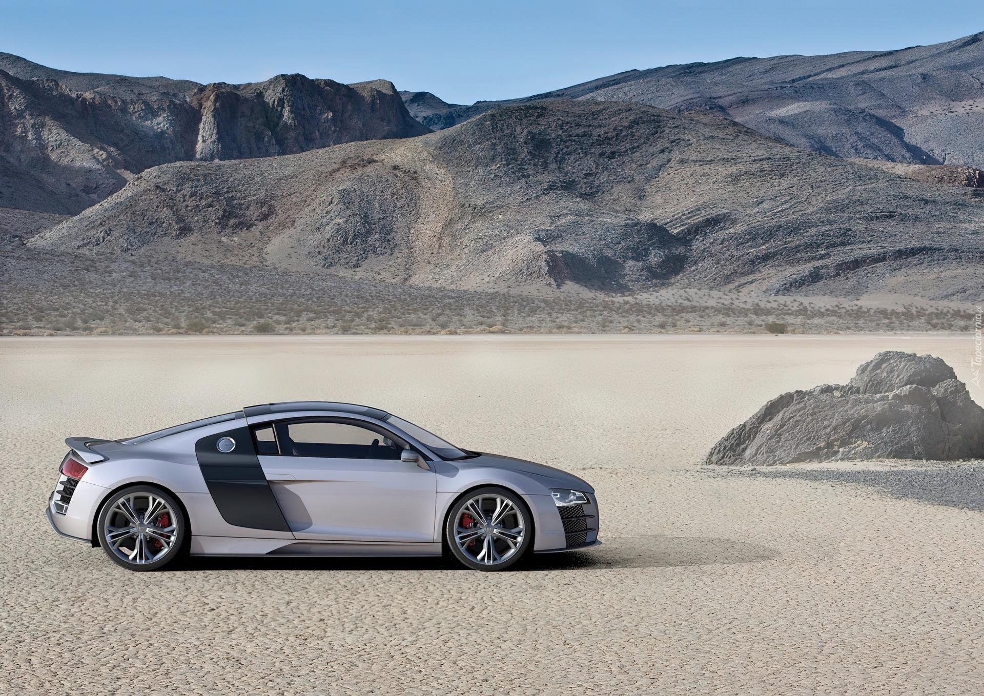 Audi R8, Prawy, Profil