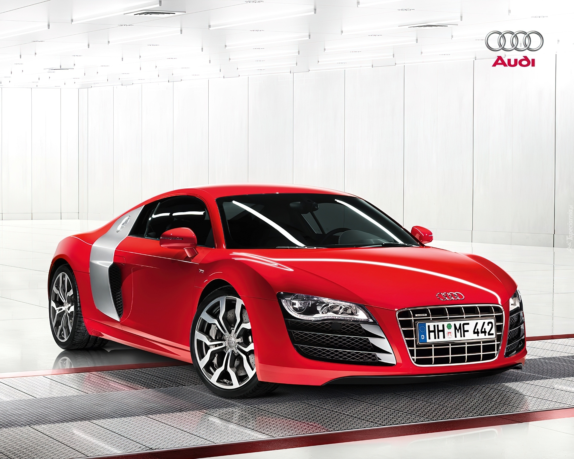 Audi R8, Maska, Zderzak