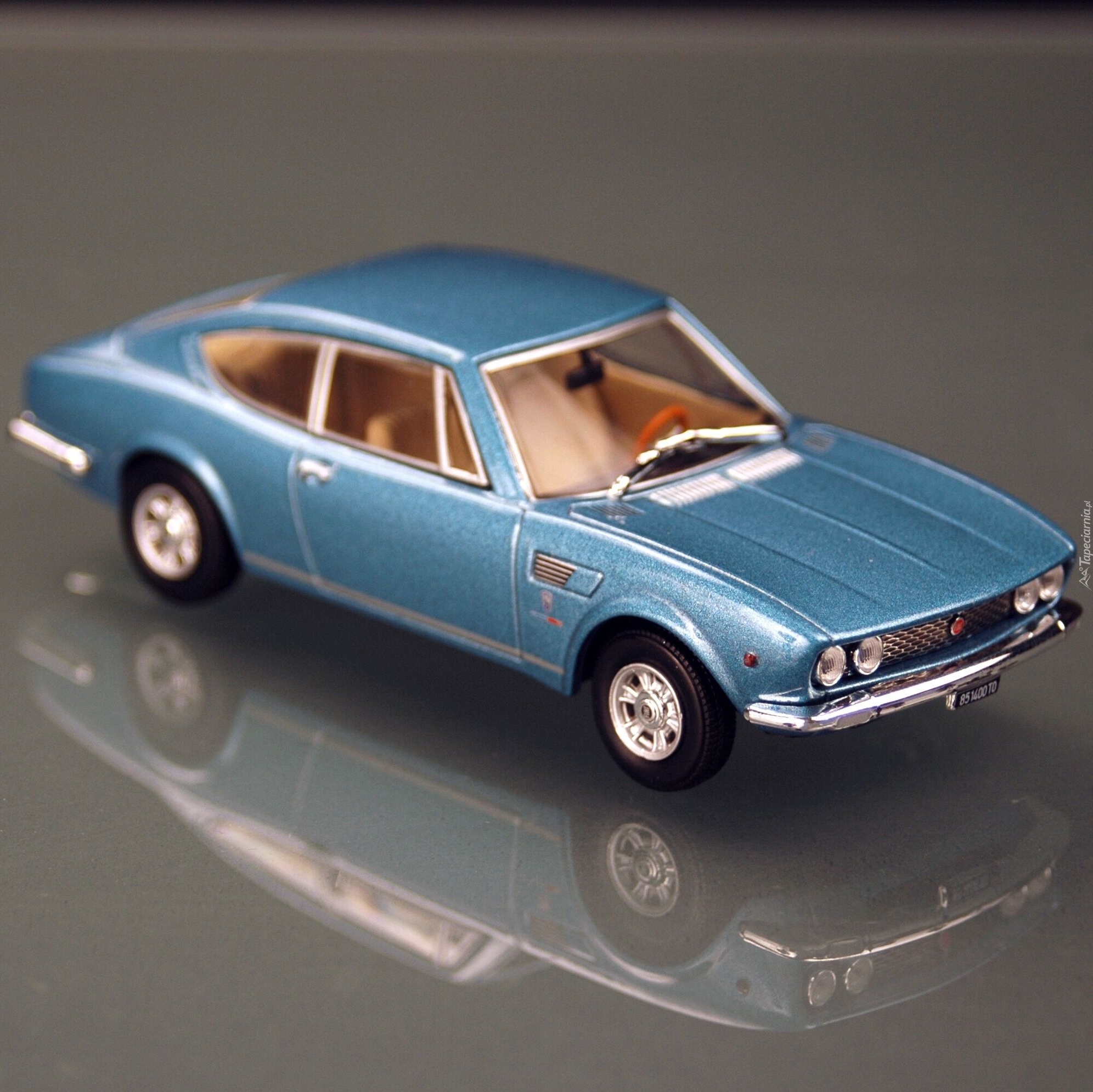 Metalowy, Model, Fiat Dino