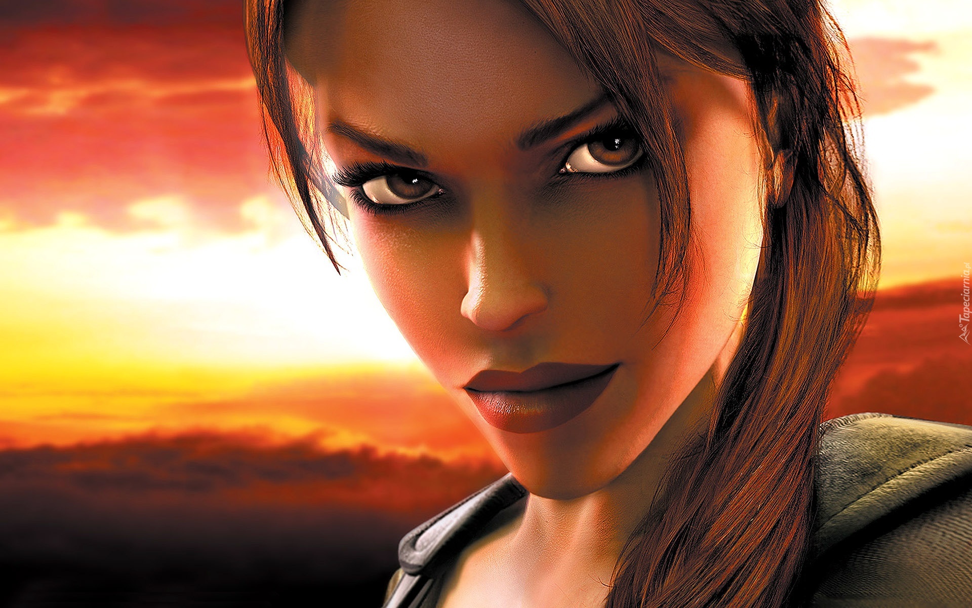 Portret, Lara Croft