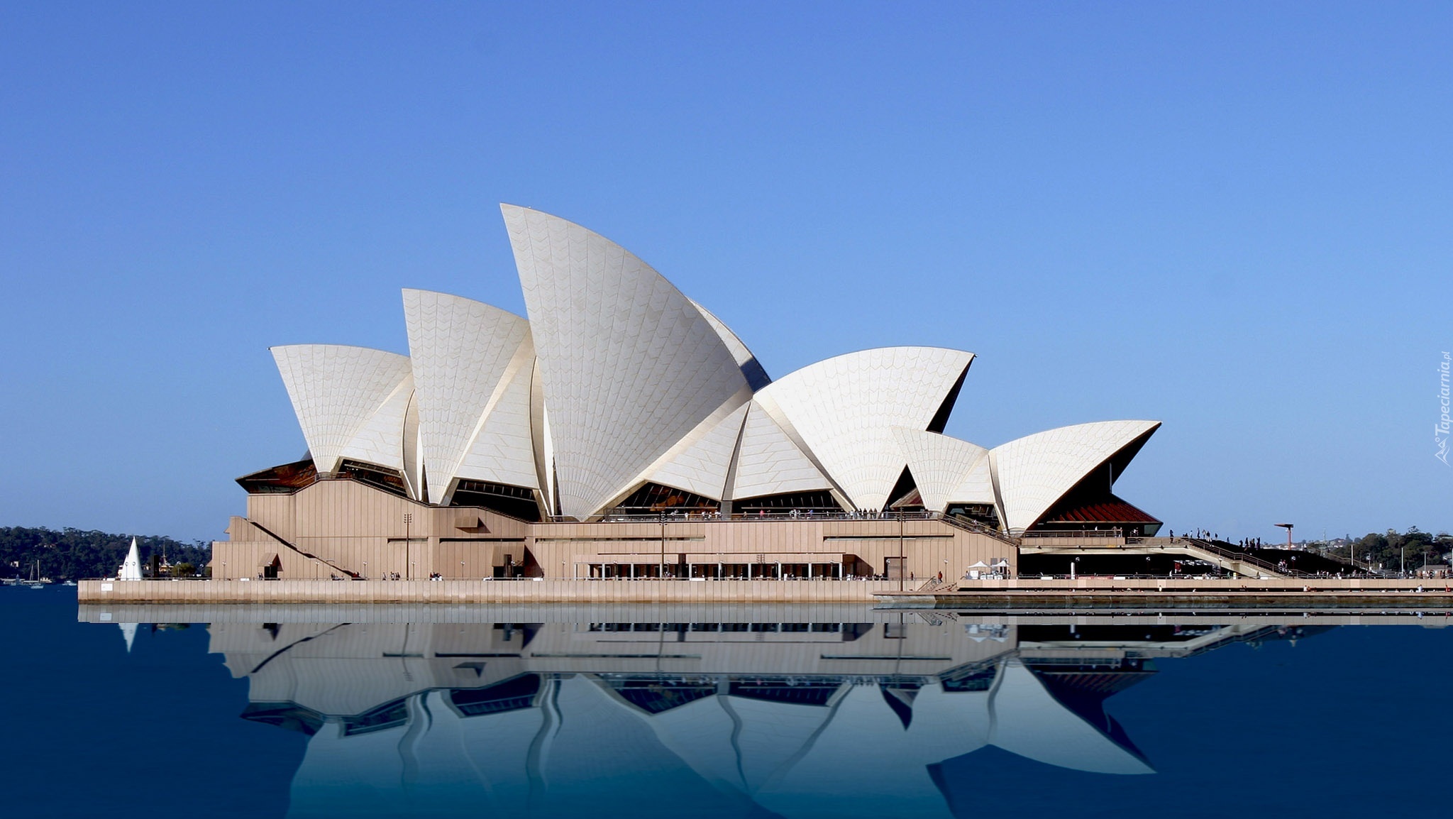 Australia, Sydney, Sydney Opera House, Odbicie