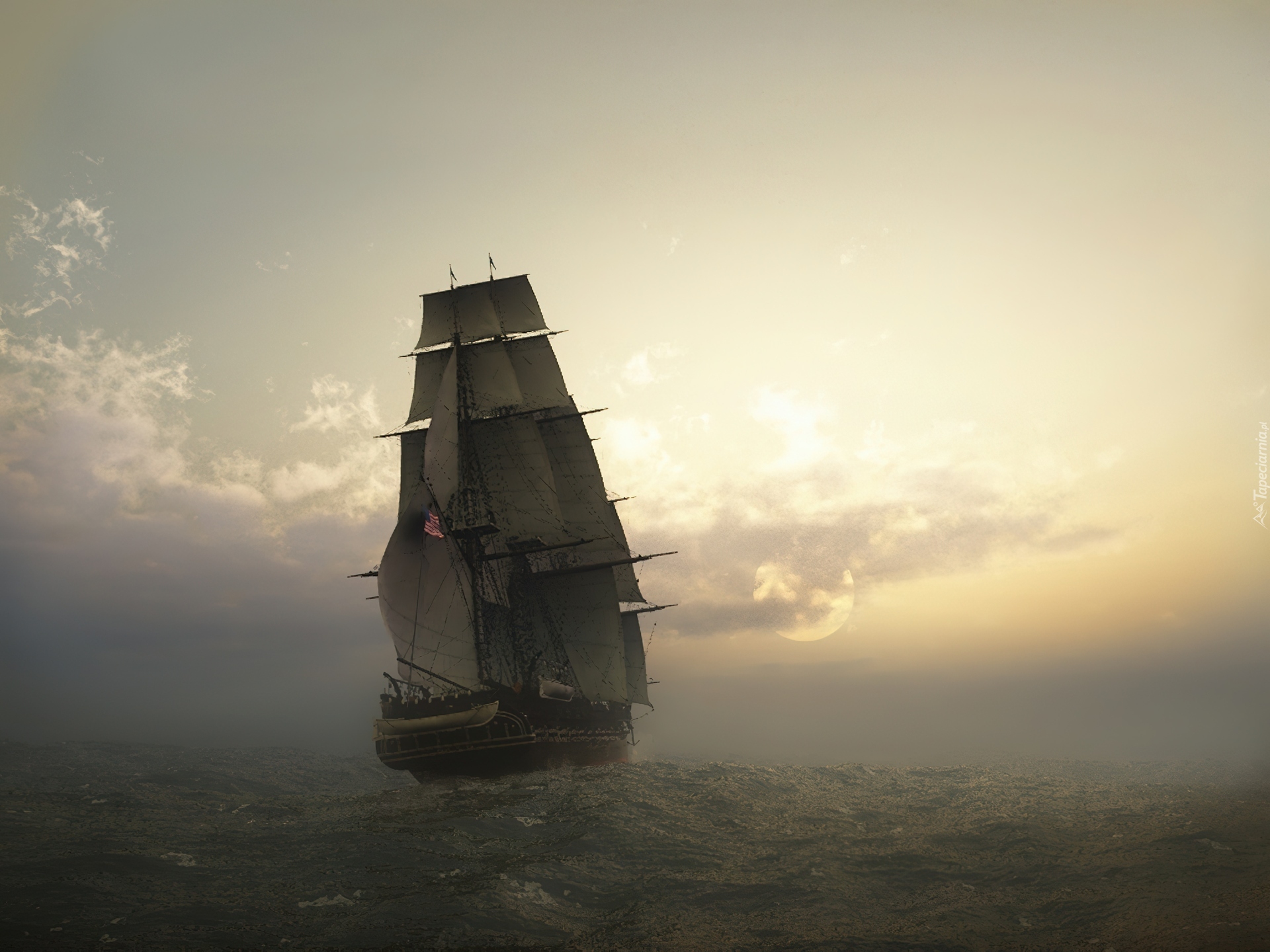 Корабль в океане одинокий. Корабль в тумане. Парусник в тумане. Корабль в море. Парусник в море.