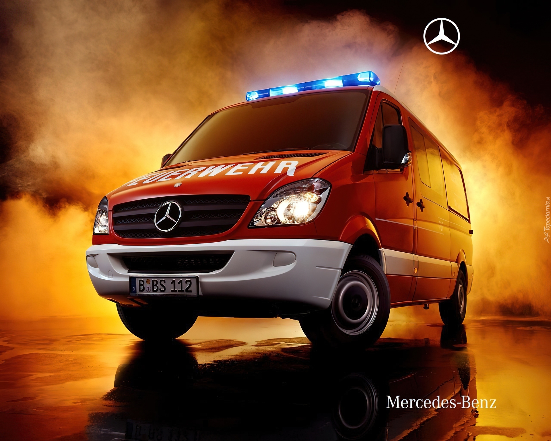 Mercedes, Sprinter, Strażacki