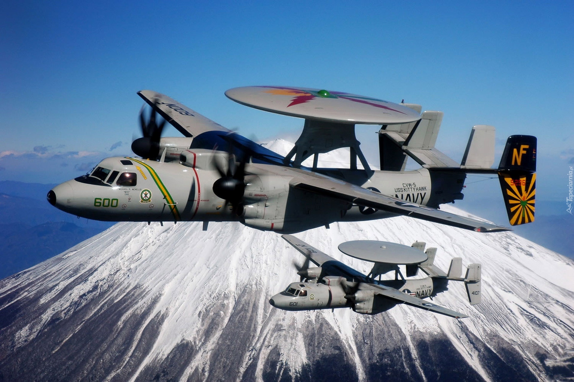 Grumman E-2 Hawkeye, Radar