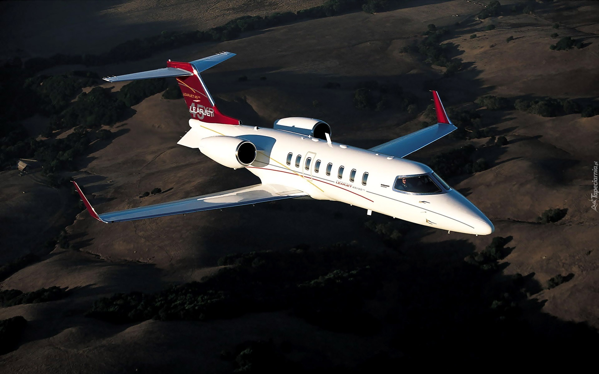 Bombardier, Learjet, 45, Skrzydła