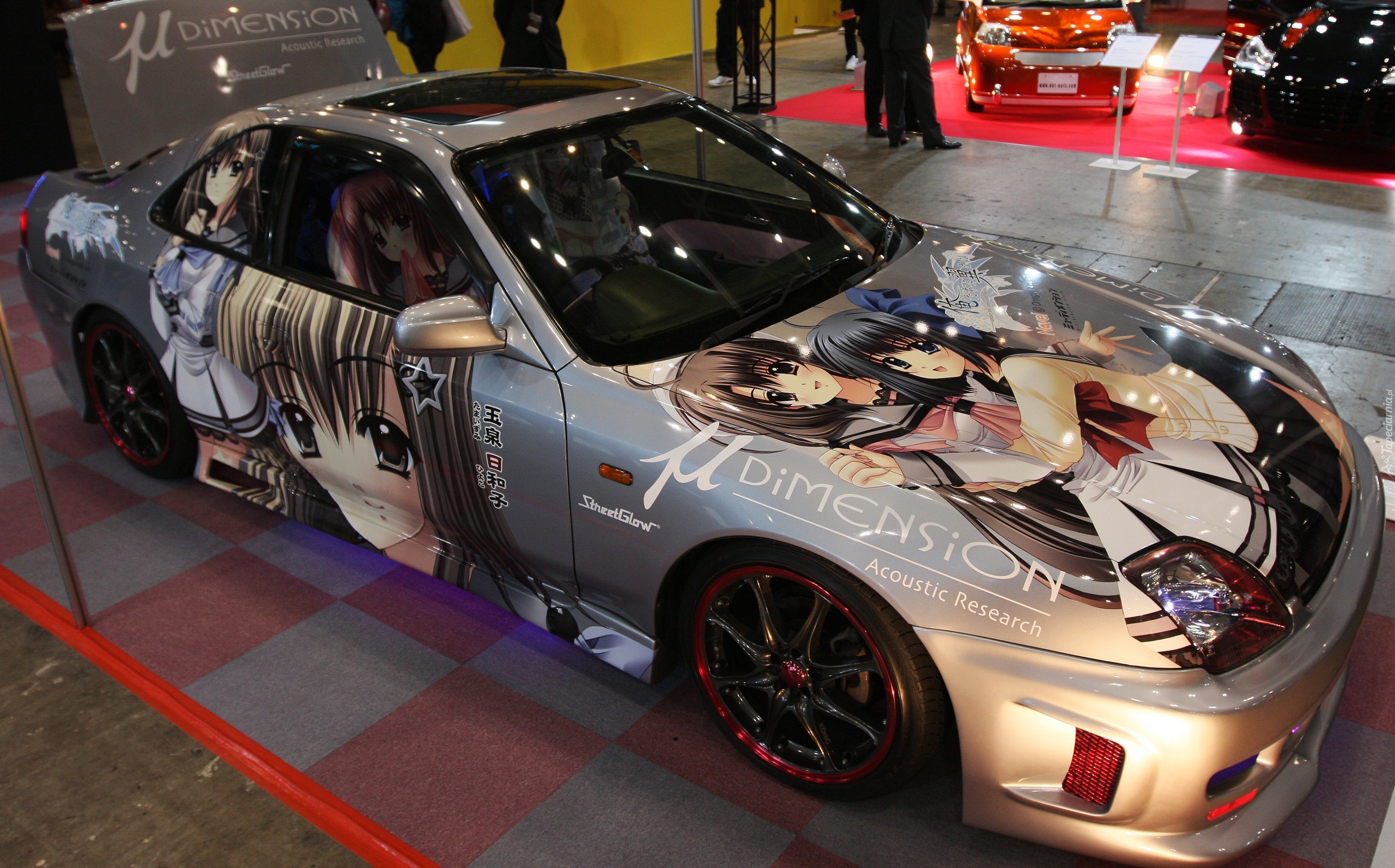 Honda, Prelude, Itasha, Anime