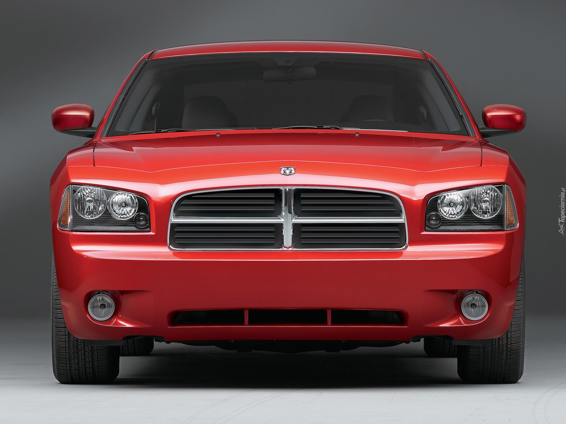 Przód, Dodge Charger, Zderzak, Grill