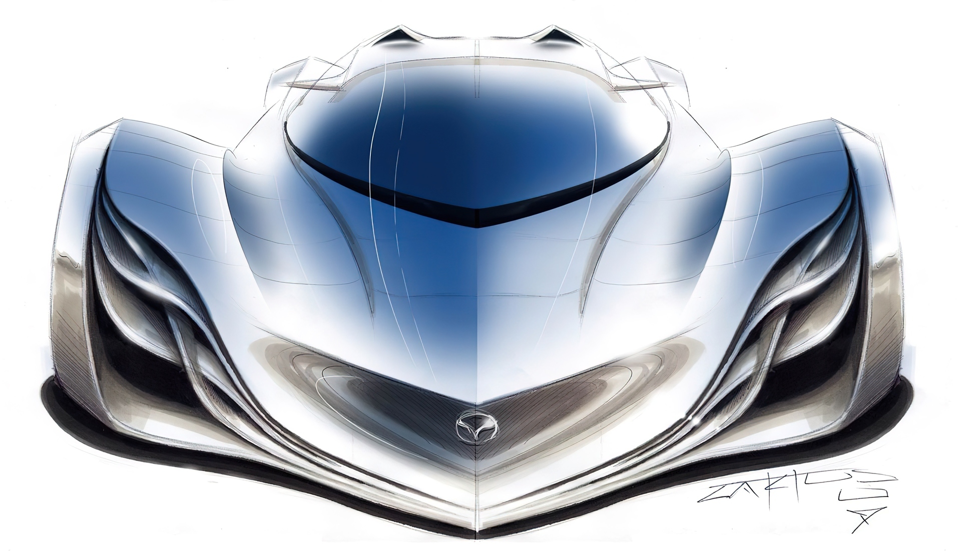 Mazda, Furai, Szkic, Prototyp