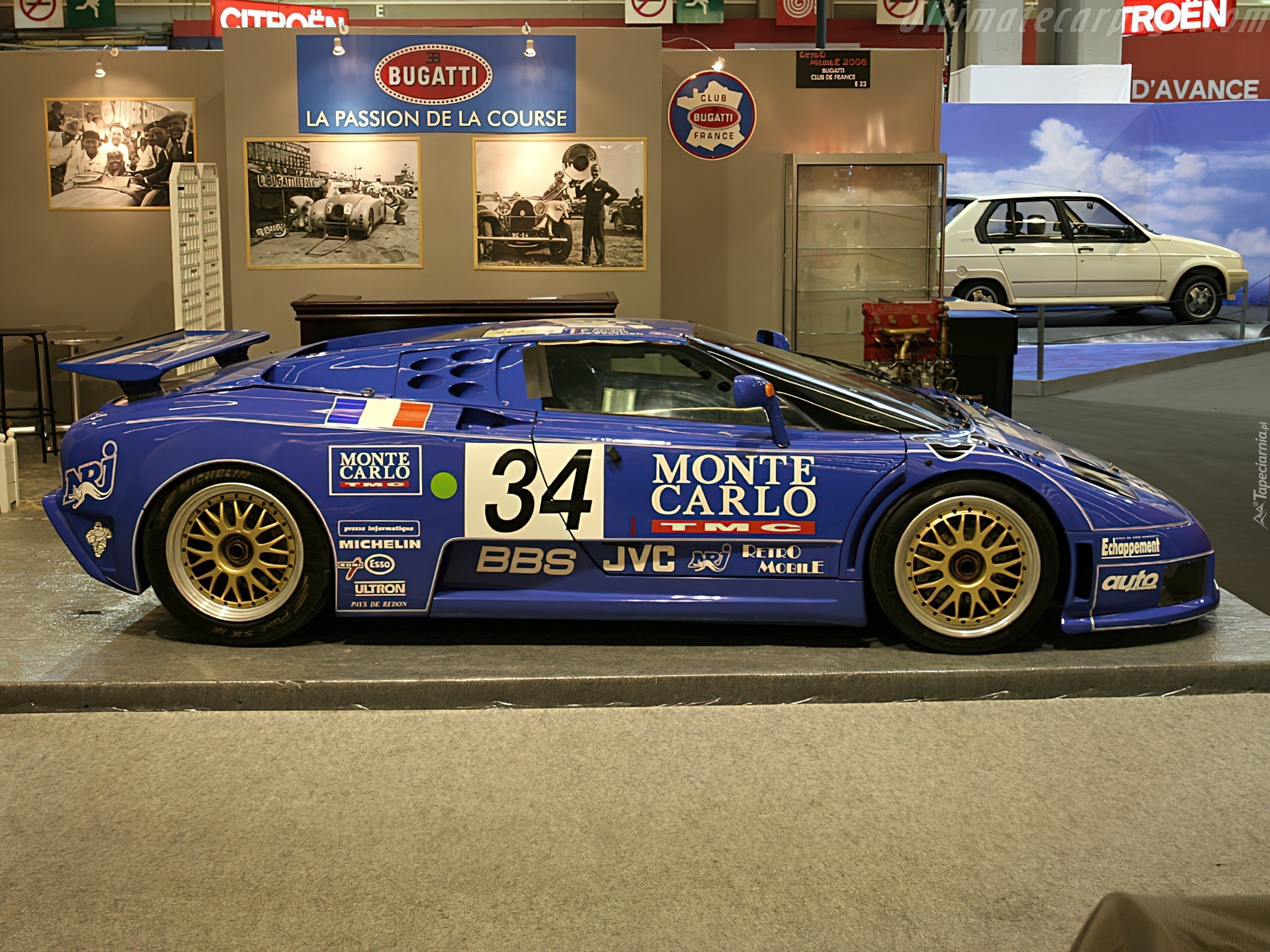 Bugatti EB 110, Samochód, Rajdowy