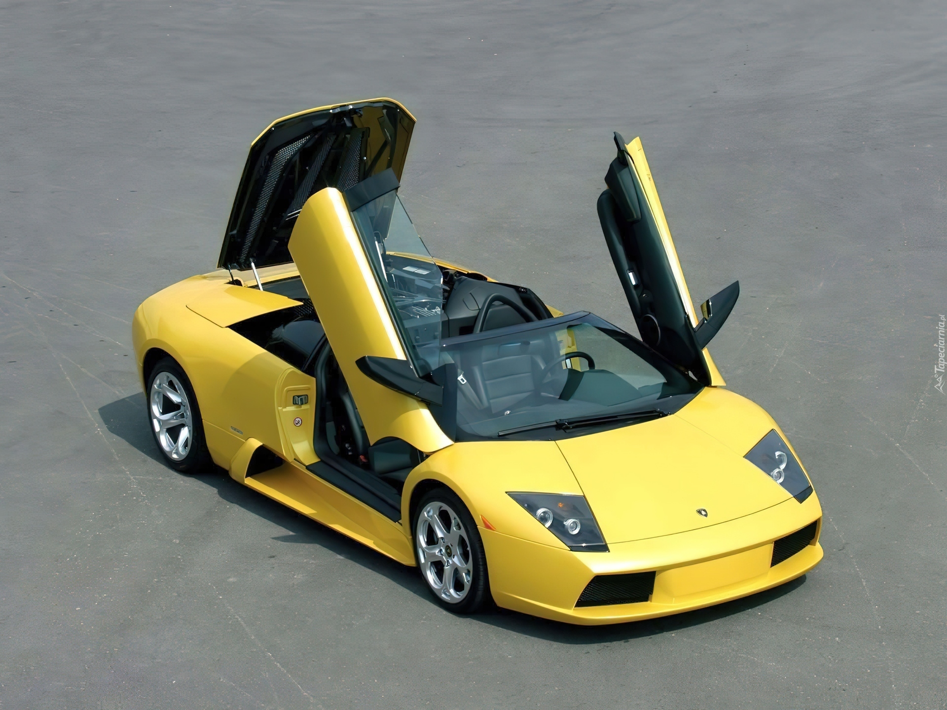 Lamborghini Murcielago, Uniesione, Drzwi, Klapa