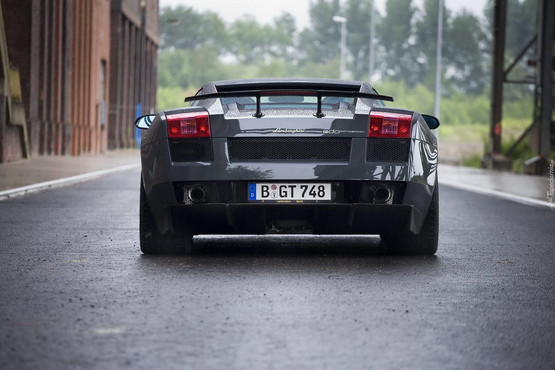 Tył, Lamborghini Gallardo, Berlin