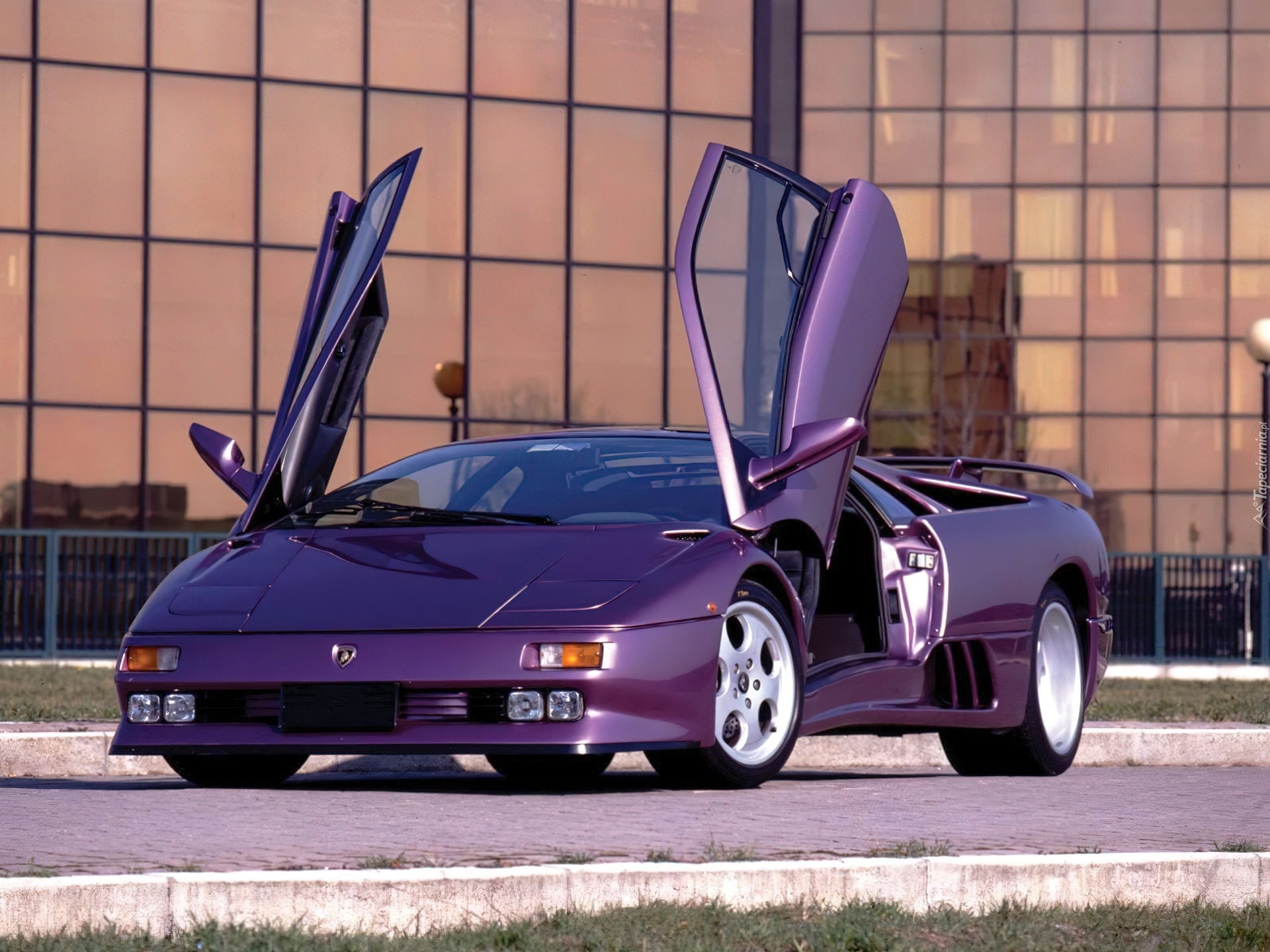 Fioletowe, Lamborghini Diablo