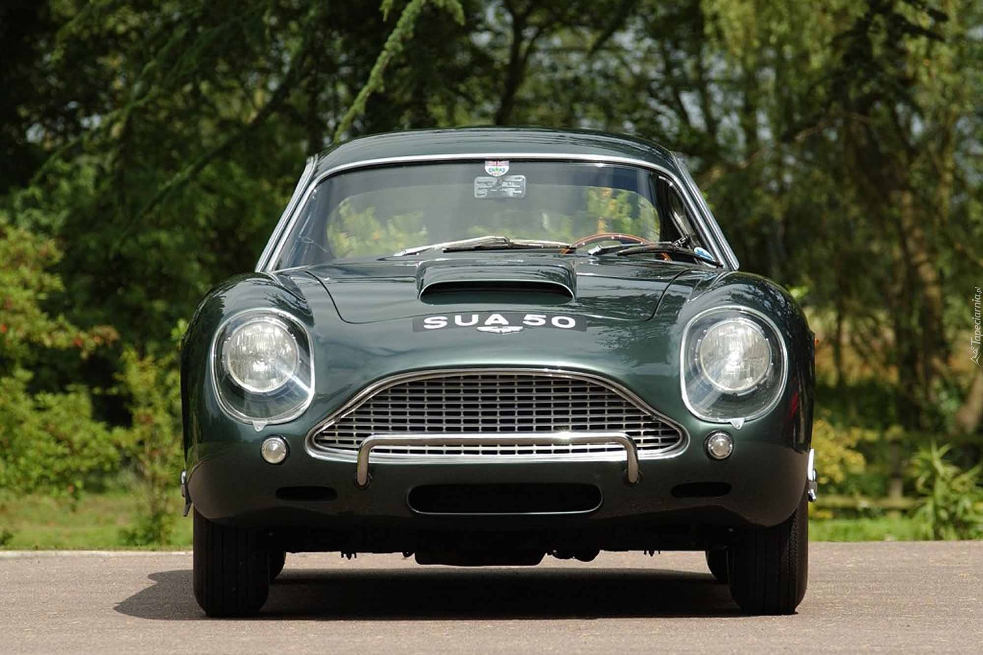 Przód, Aston Martin DB4, Grill