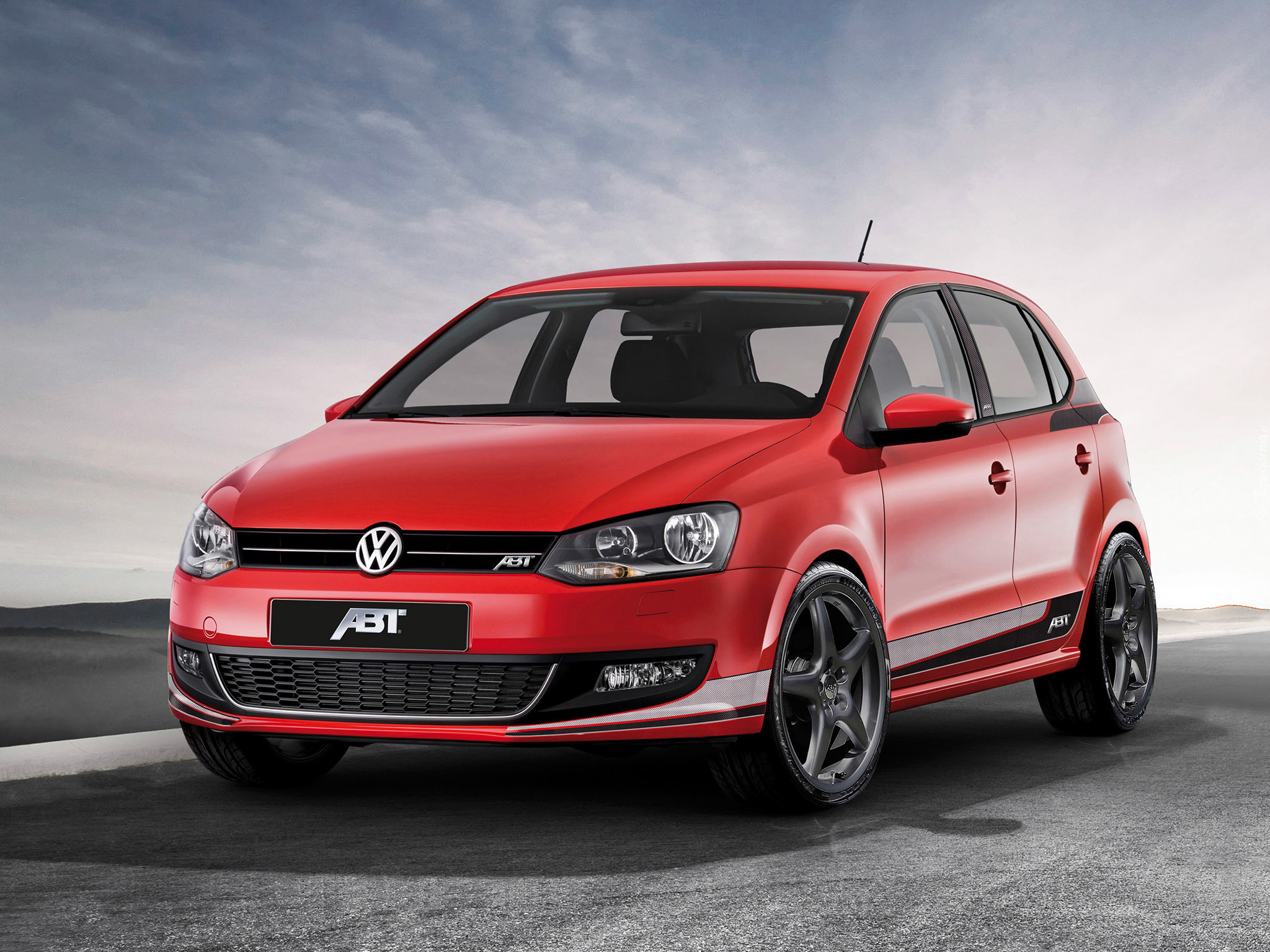 Volkswagen Polo, Czarne, Alufelgi, ABT