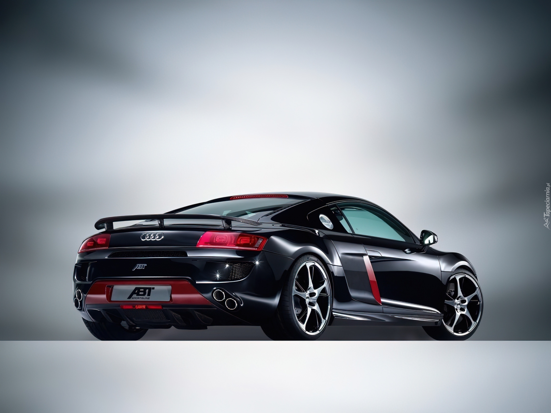 Audi R8, Czerwone, Wstawki, ABT