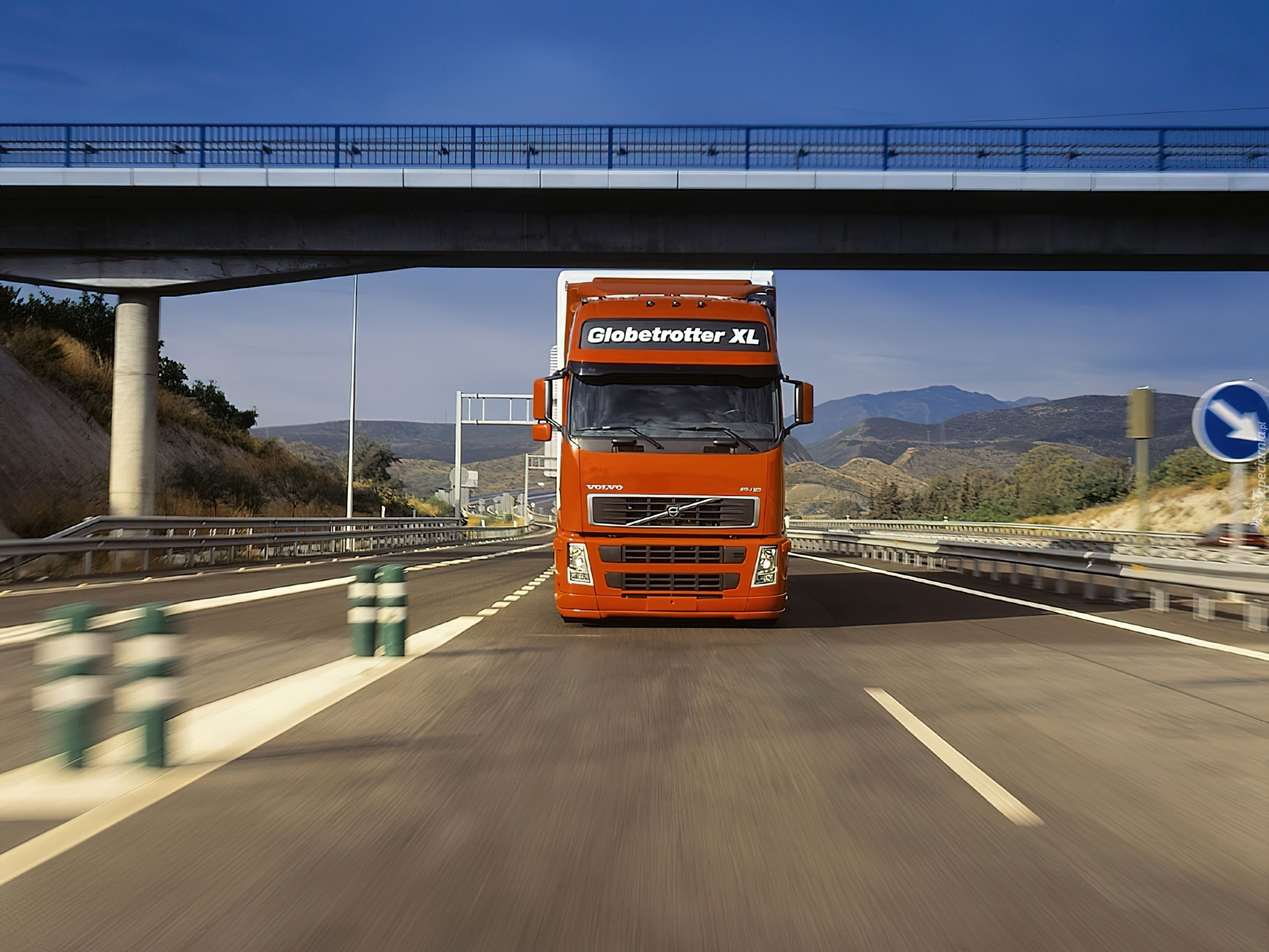 Ciężarówka Volvo, Autostrada