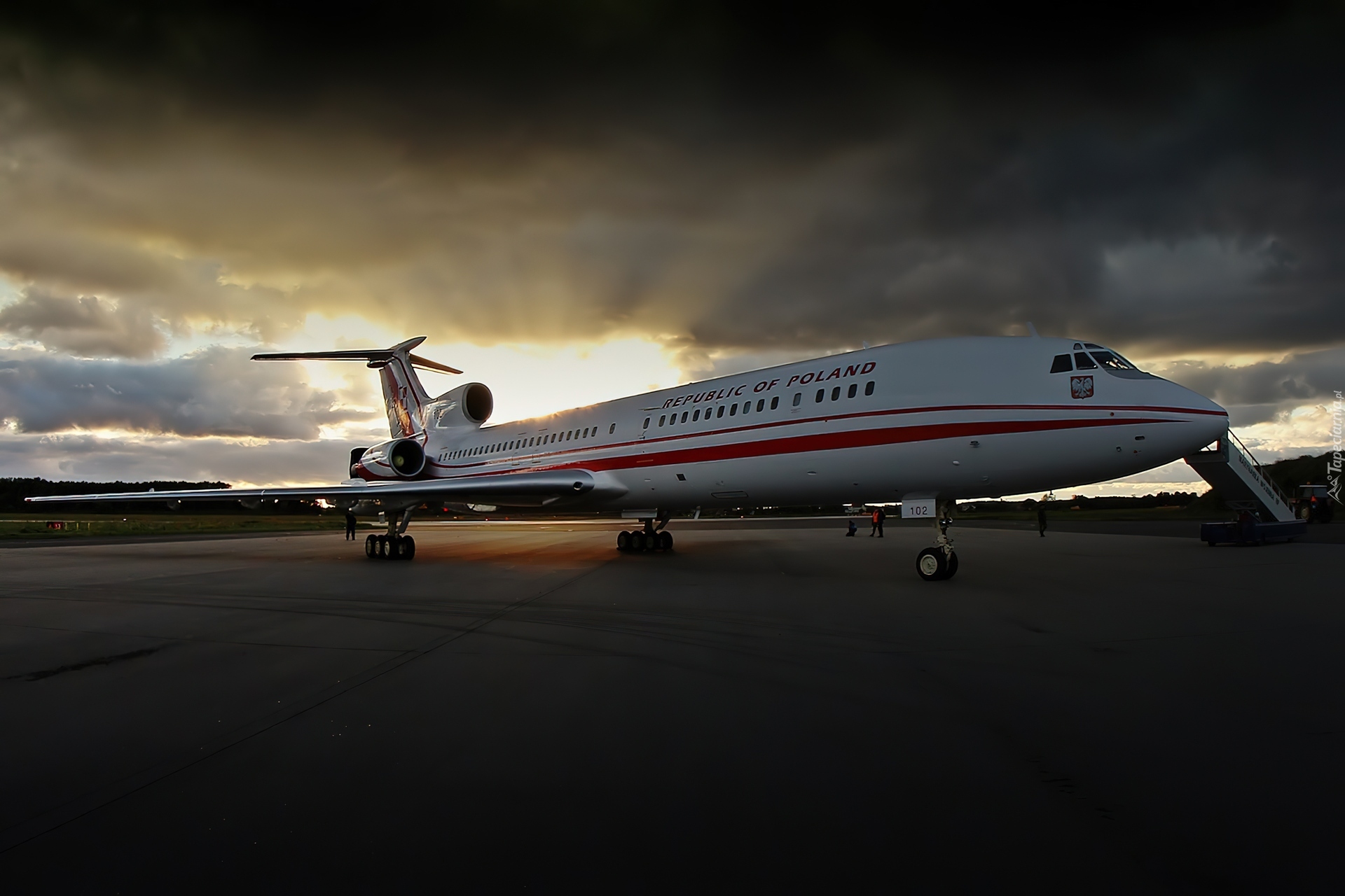Tupolev Tu-154M, Samolot, Prezydencki