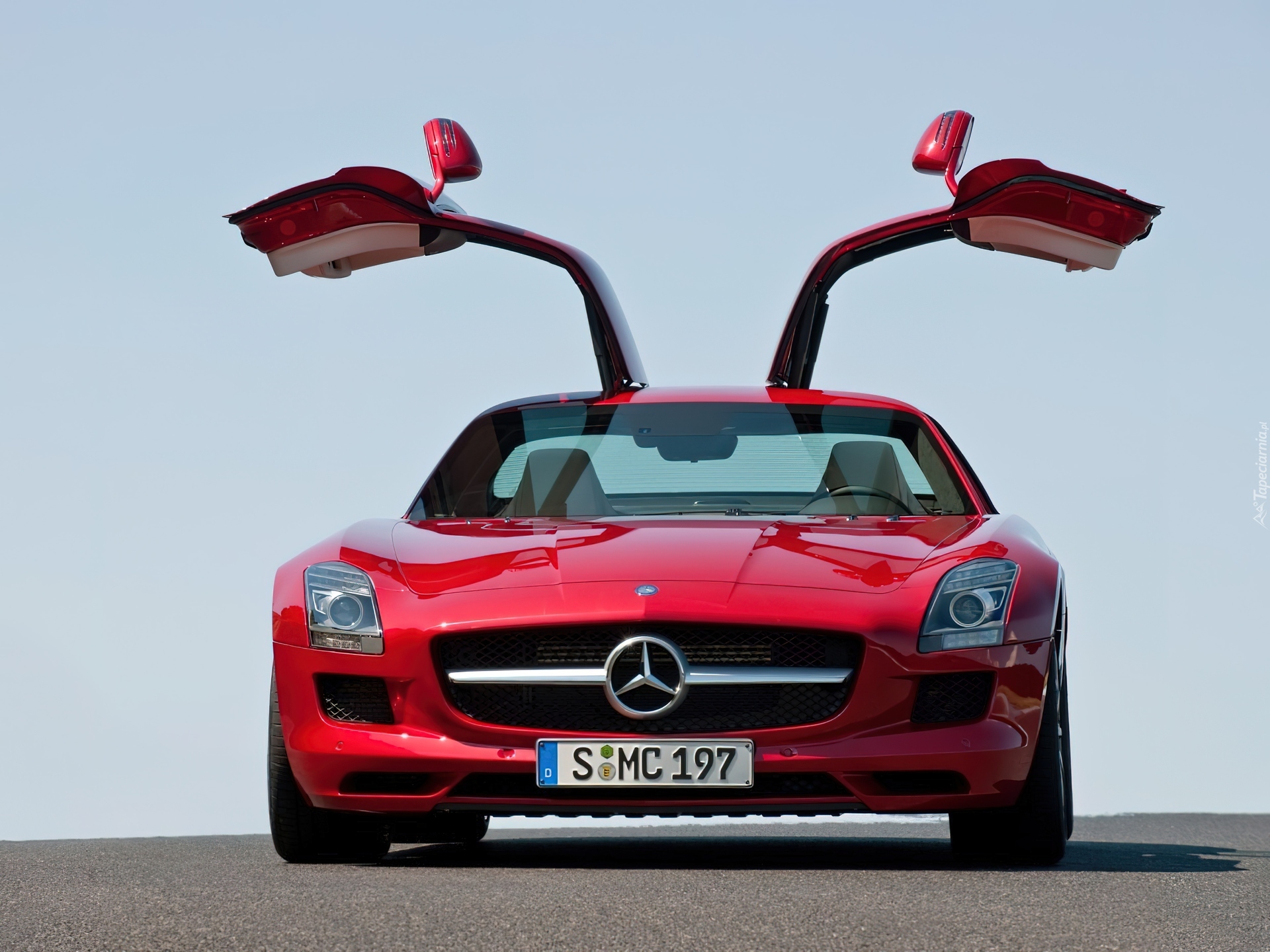 Mercedes SLS, Otwarte, Drzwi