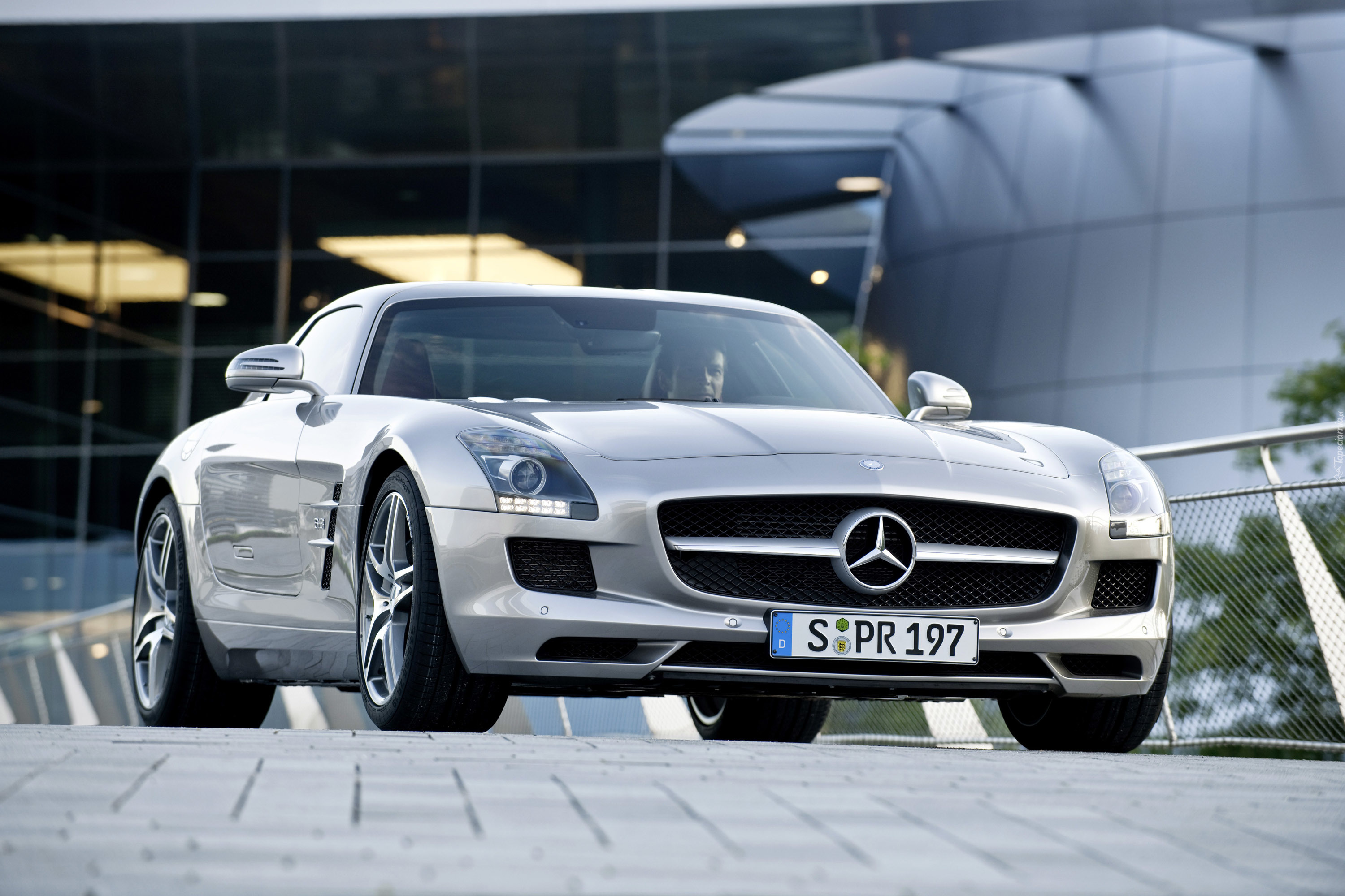 Mercedes Benz SLS, Jazda, Testowa