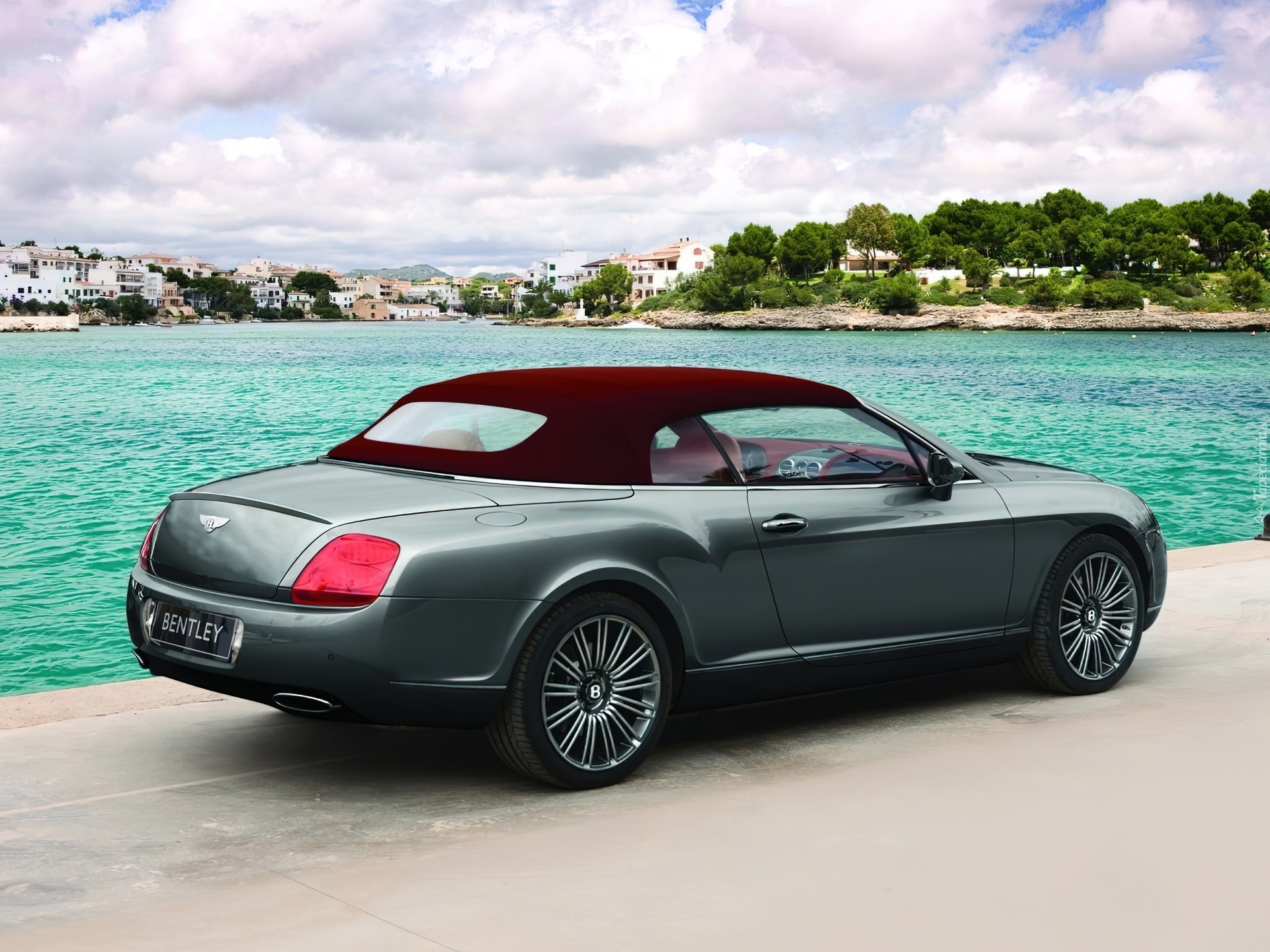 Bentley Continental GTC, Brezentowy, Dach