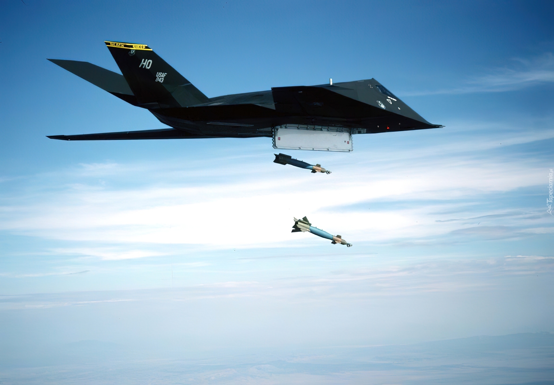 F-117 Nighthawk, Bombardowanie