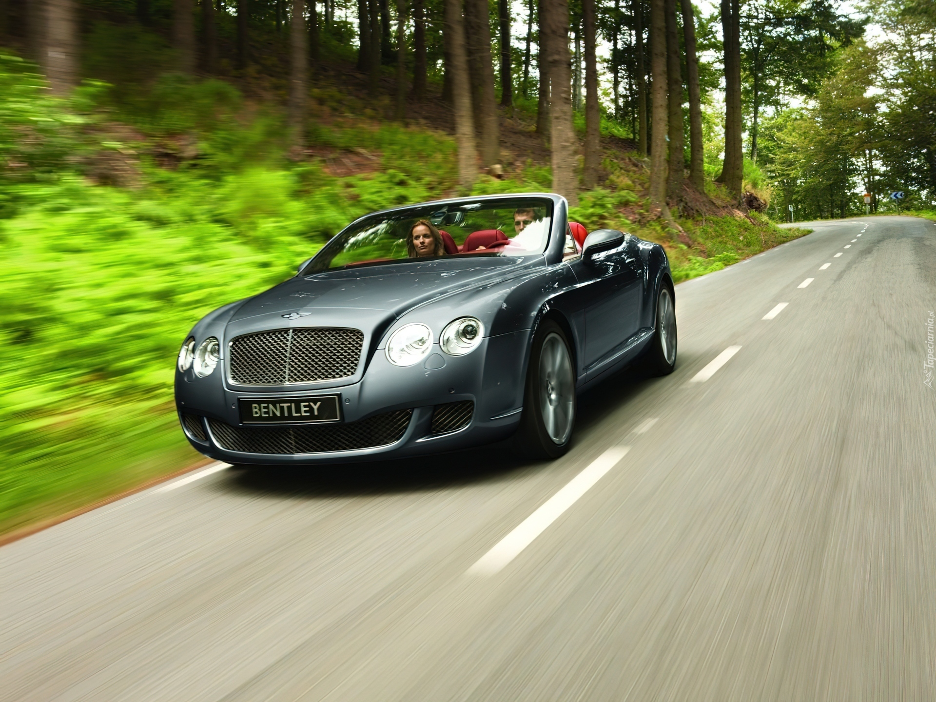 Bentley Continental GTC, Droga