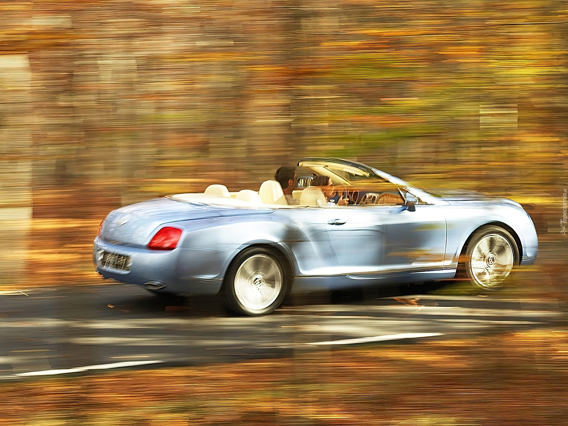 Błękitny, Bentley Continental GTC