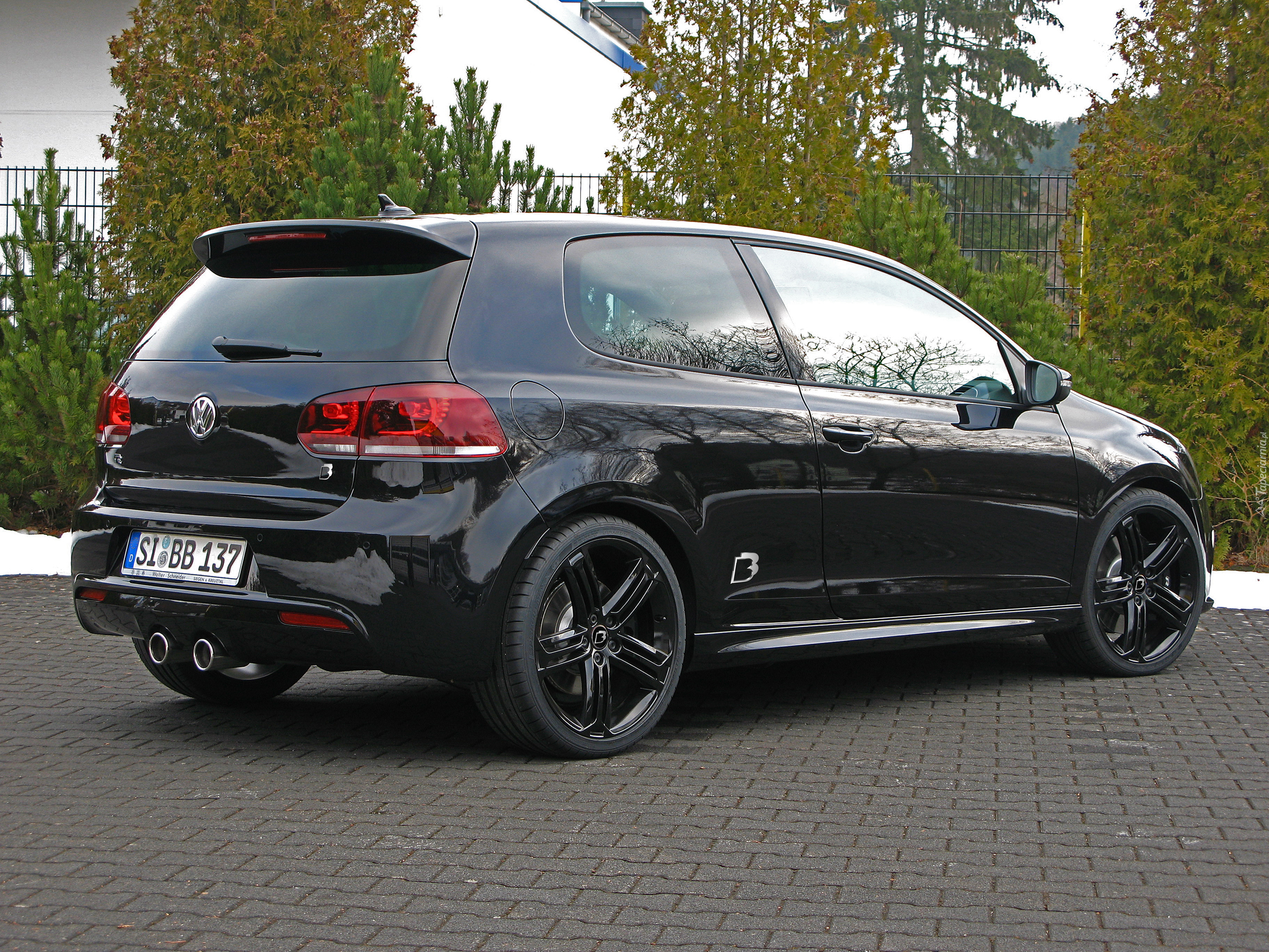 Czarny, Volkswagen Golf 6