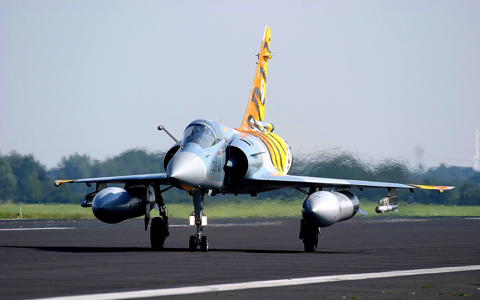 Mirage 2000, Drgające, Powietrze