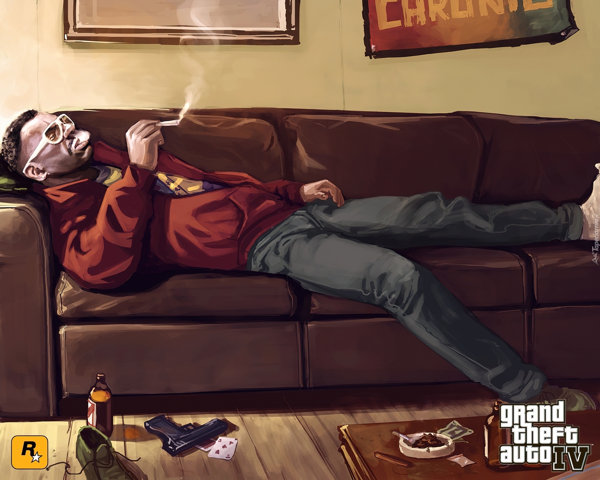Gta 4, Papieros, Dom