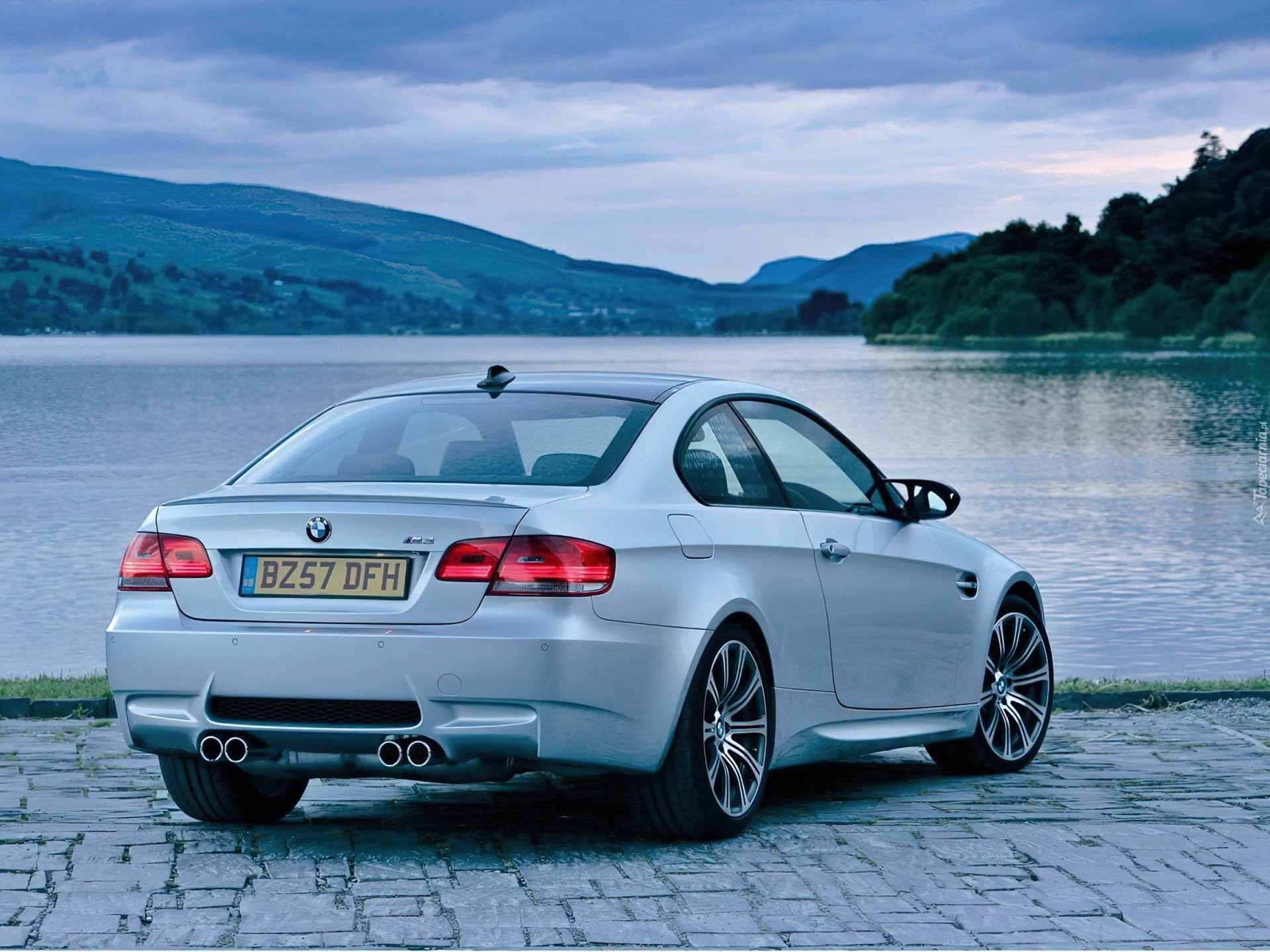 BMW M3 Coupe, Lampy, Tył